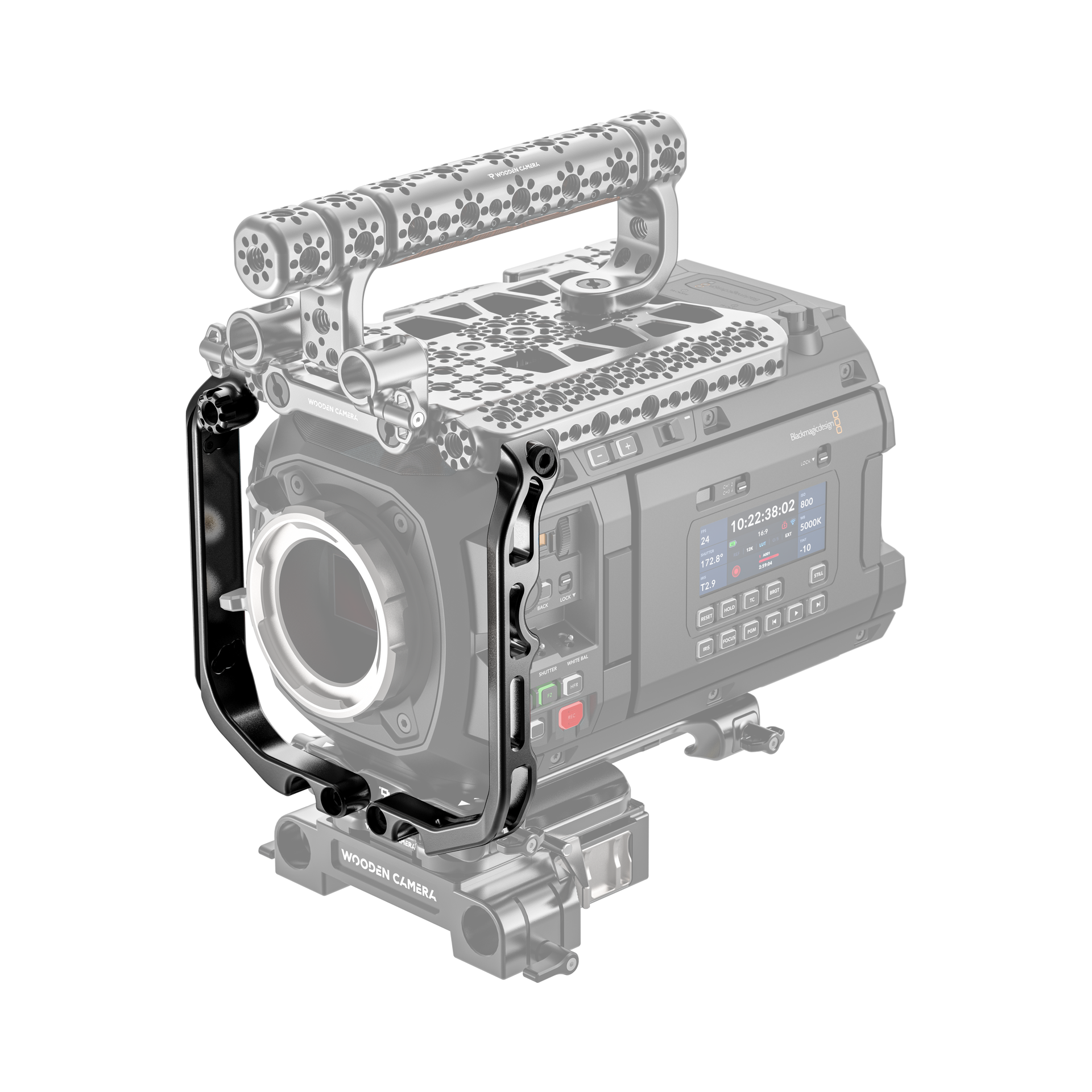 Side Rail Kit for Blackmagic URSA Cine 12K/ 17K – Wooden Camera