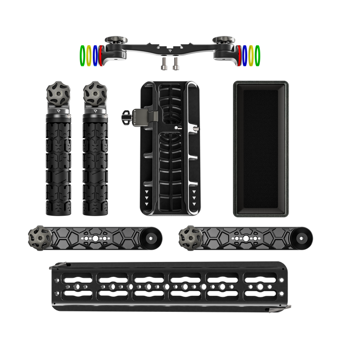 shoulder rig kit whats in the box