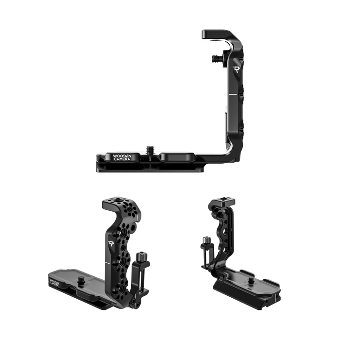 wooden camera cage l-bracket for canon EOS C50