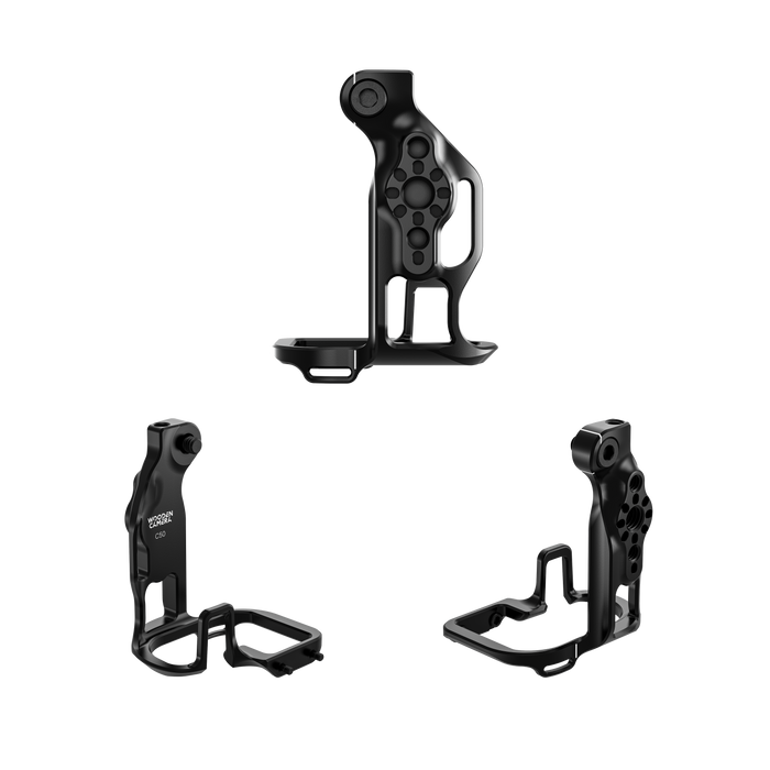 wooden camera cage grip for canon EOS C50