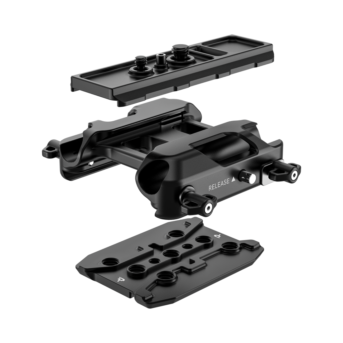 Base Plate System for Sony FX6 - Exploded