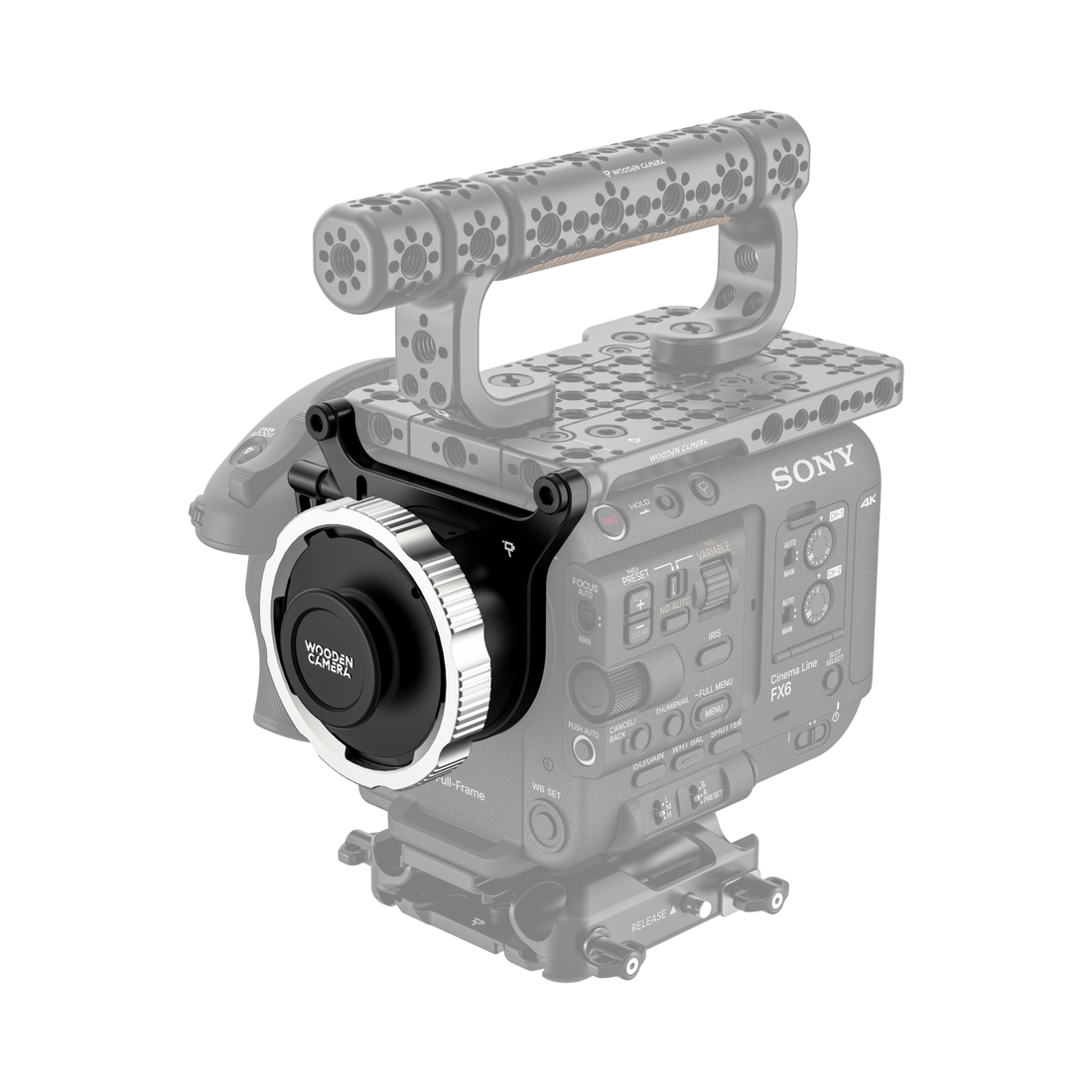 E to PL Mount Kit for Sony FX6 - Installed