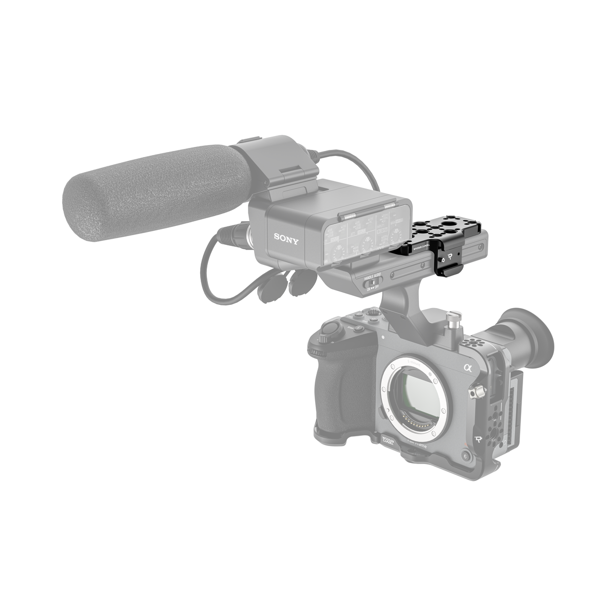 Carry Handle Cheese Plate for Sony FX3/FX30, FX2 — Wooden Camera