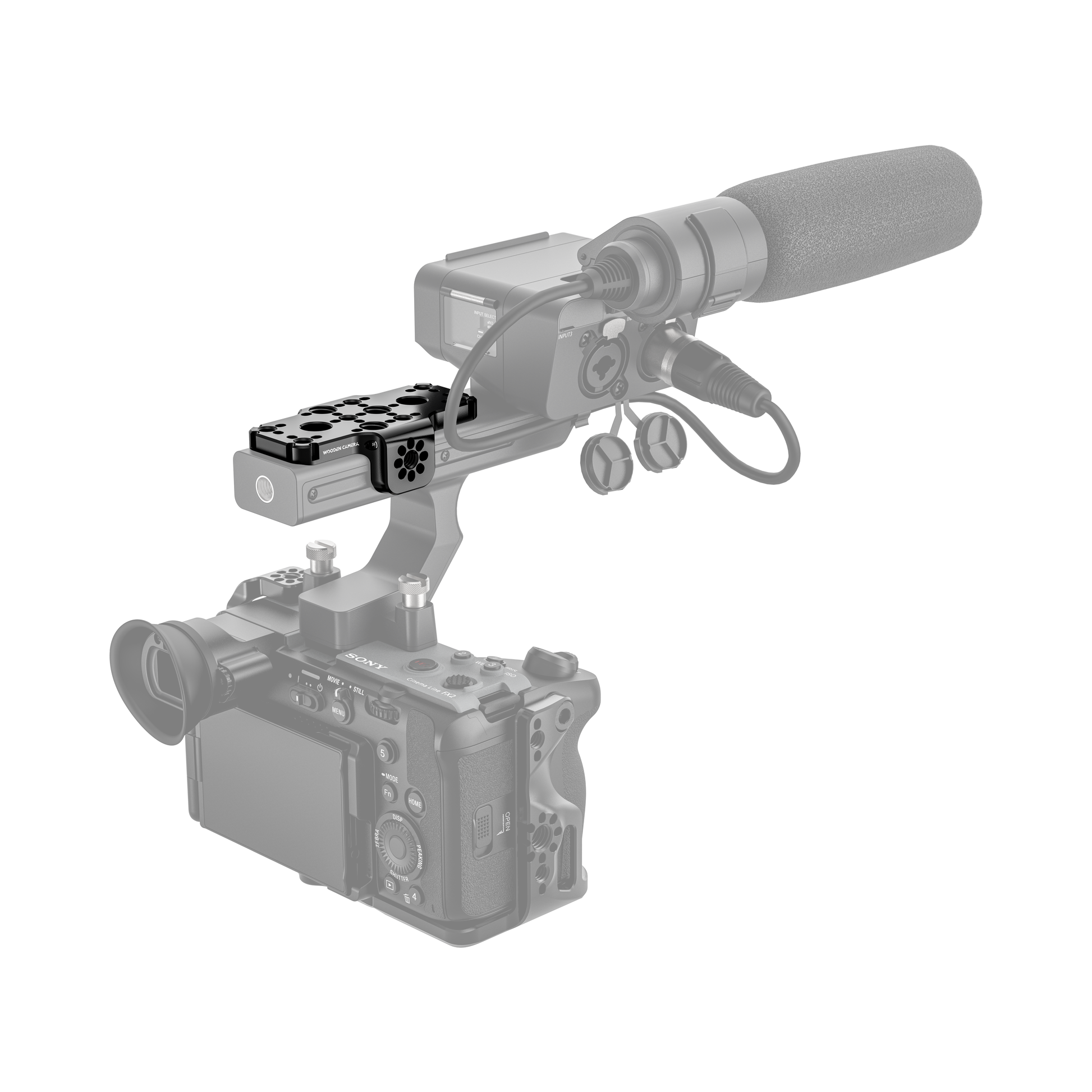 Carry Handle Cheese Plate for Sony FX3/FX30, FX2 – Wooden Camera