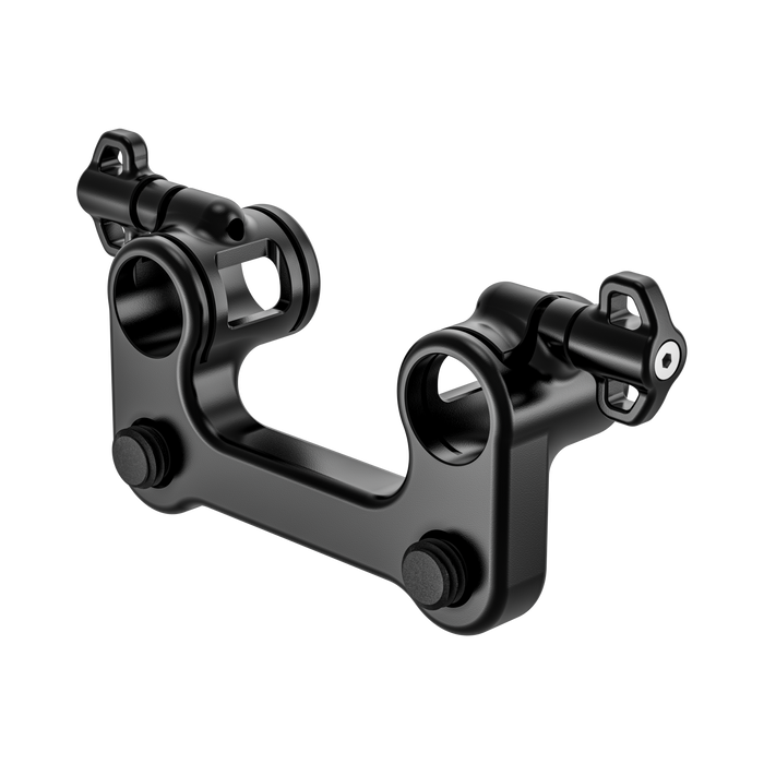 Top Plate Dual Rod Clamp - Front