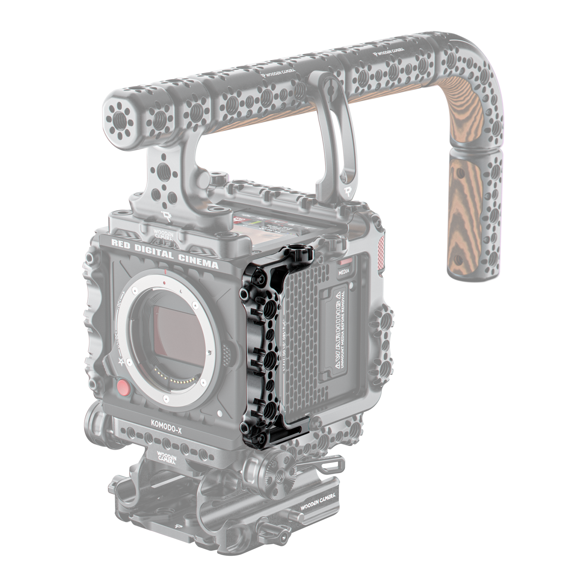 Side Rail - Left (RED® KOMODO®, KOMODO-X®) – Wooden Camera