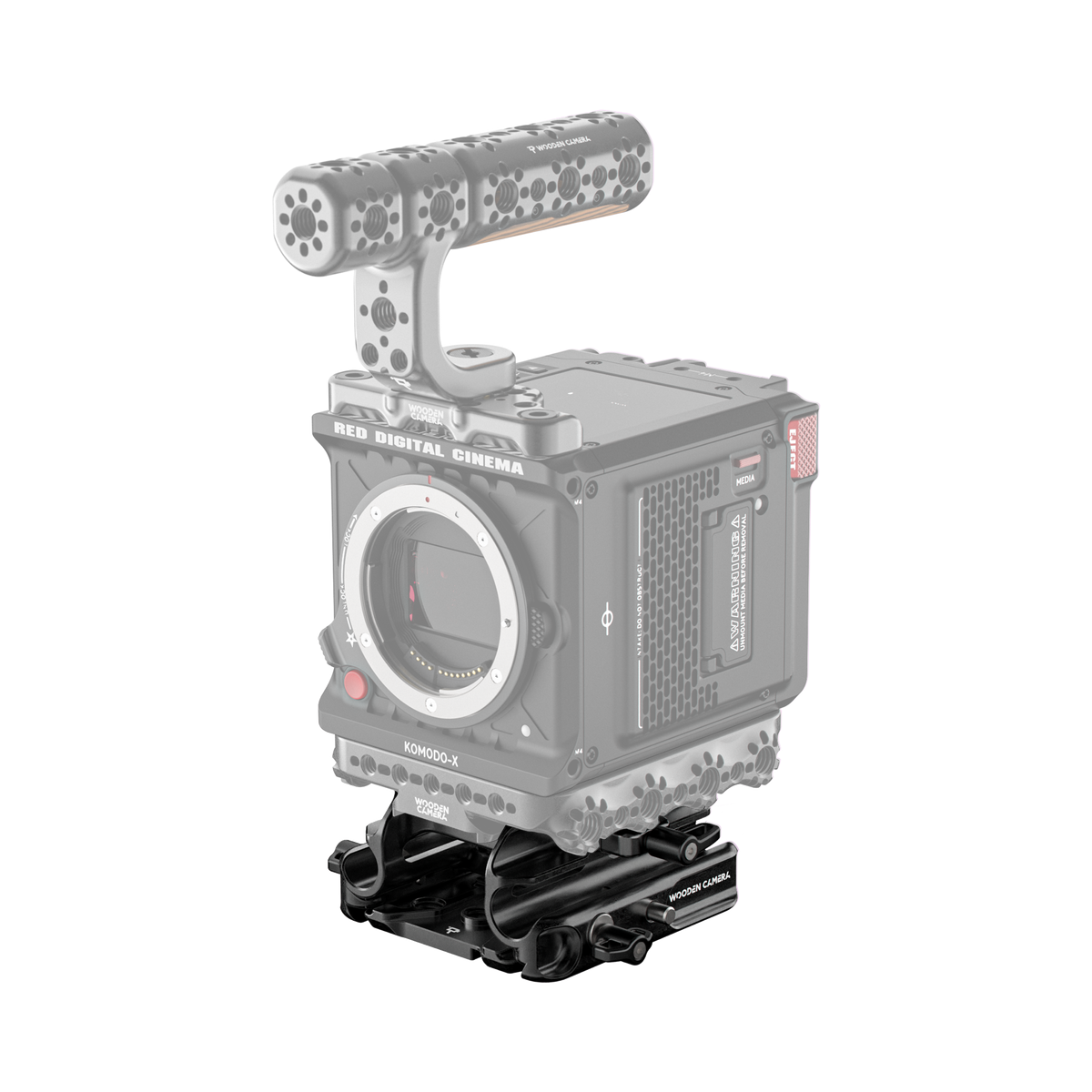 ARCA Base Plate (RED® KOMODO-X®) – Wooden Camera