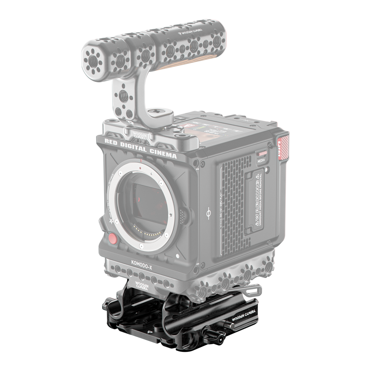 ARCA Base Plate (RED® KOMODO-X™) – Wooden Camera