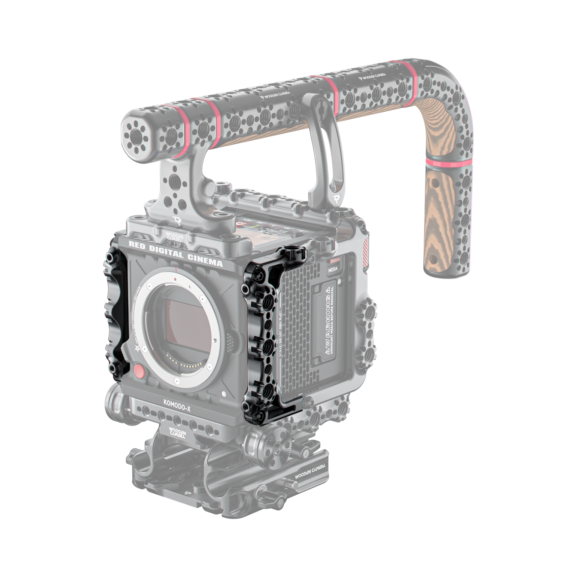 RED KOMODO サイドリブ Side Rails (RED® KOMODO®, KOMODO-X®) – Wooden Camera
