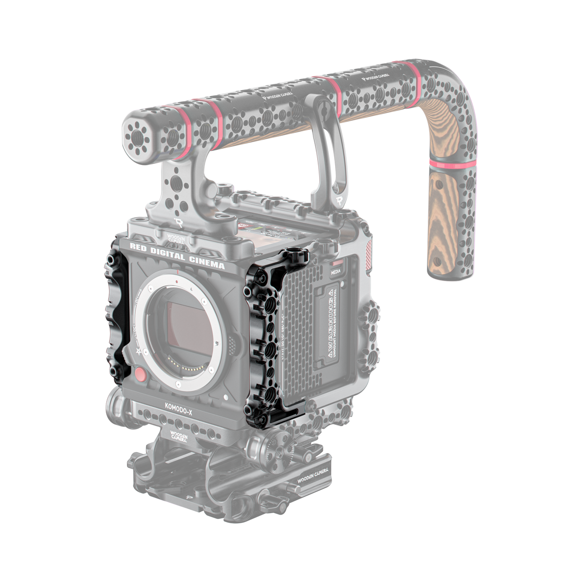 RED KOMODO サイドリブ Side Rails (RED® KOMODO®, KOMODO-X®) – Wooden Camera