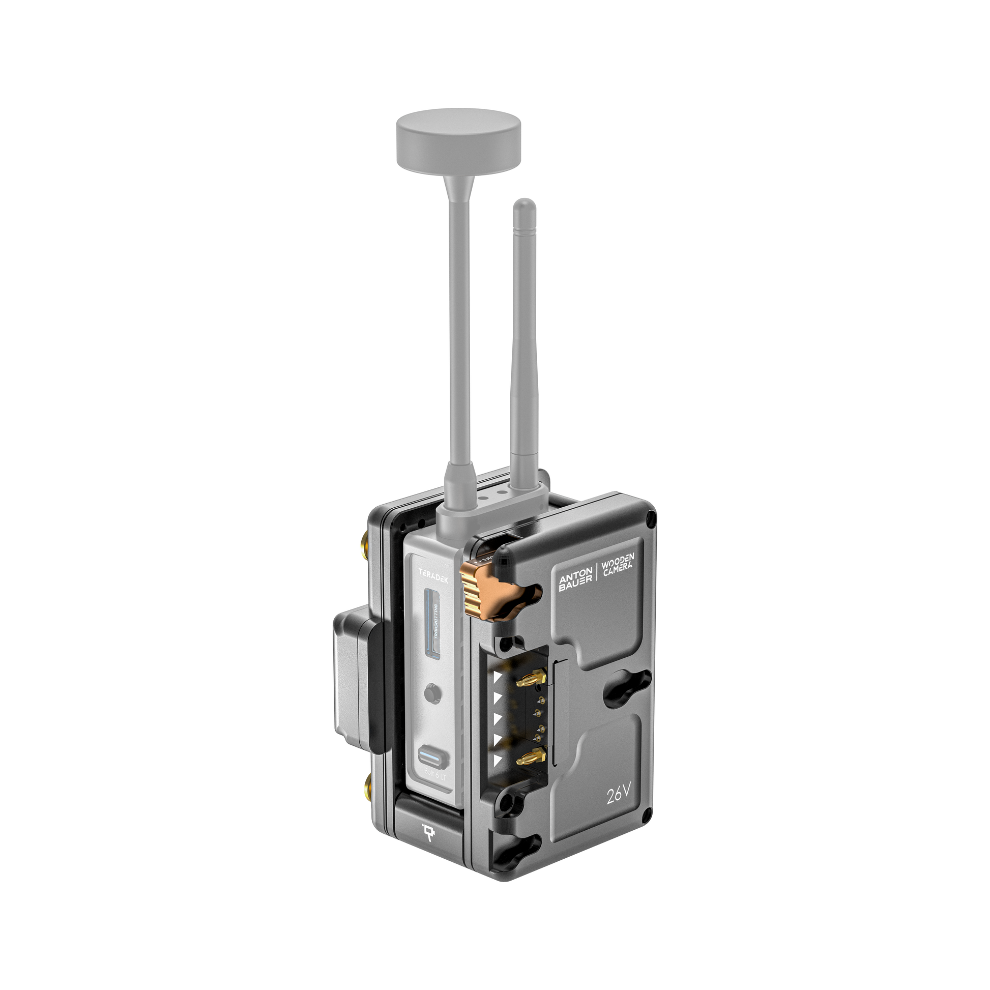 Bolt 6 LT TX Gold Mount Plus Battery Plate Cradle (26V) – Wooden