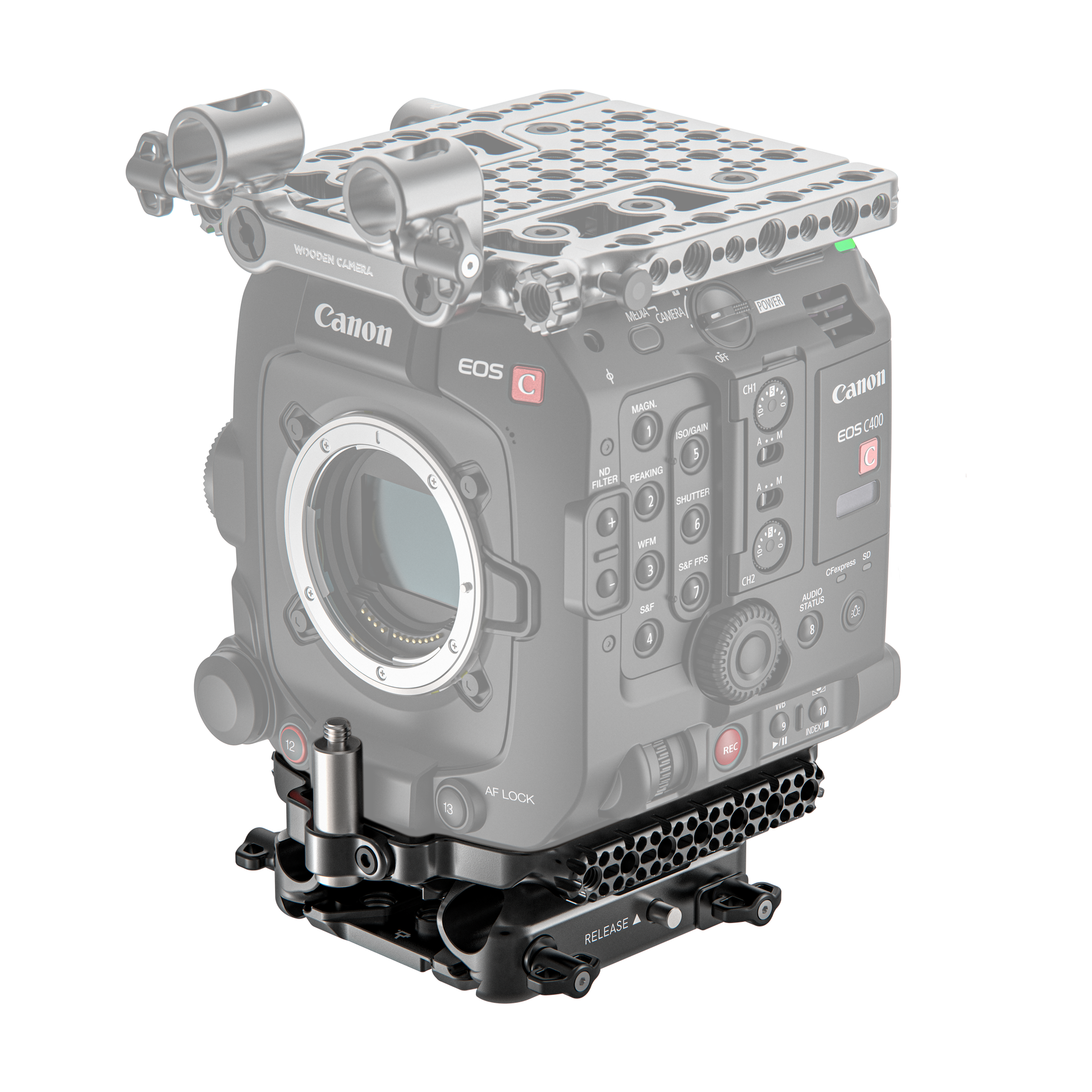 Base Plate System for Canon EOS C400 – Wooden Camera