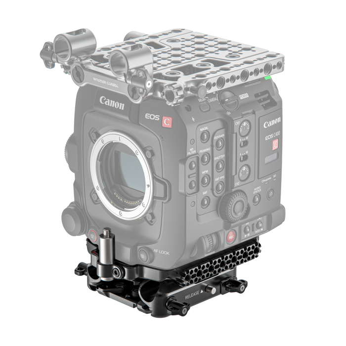 canon c400 baseplate installed