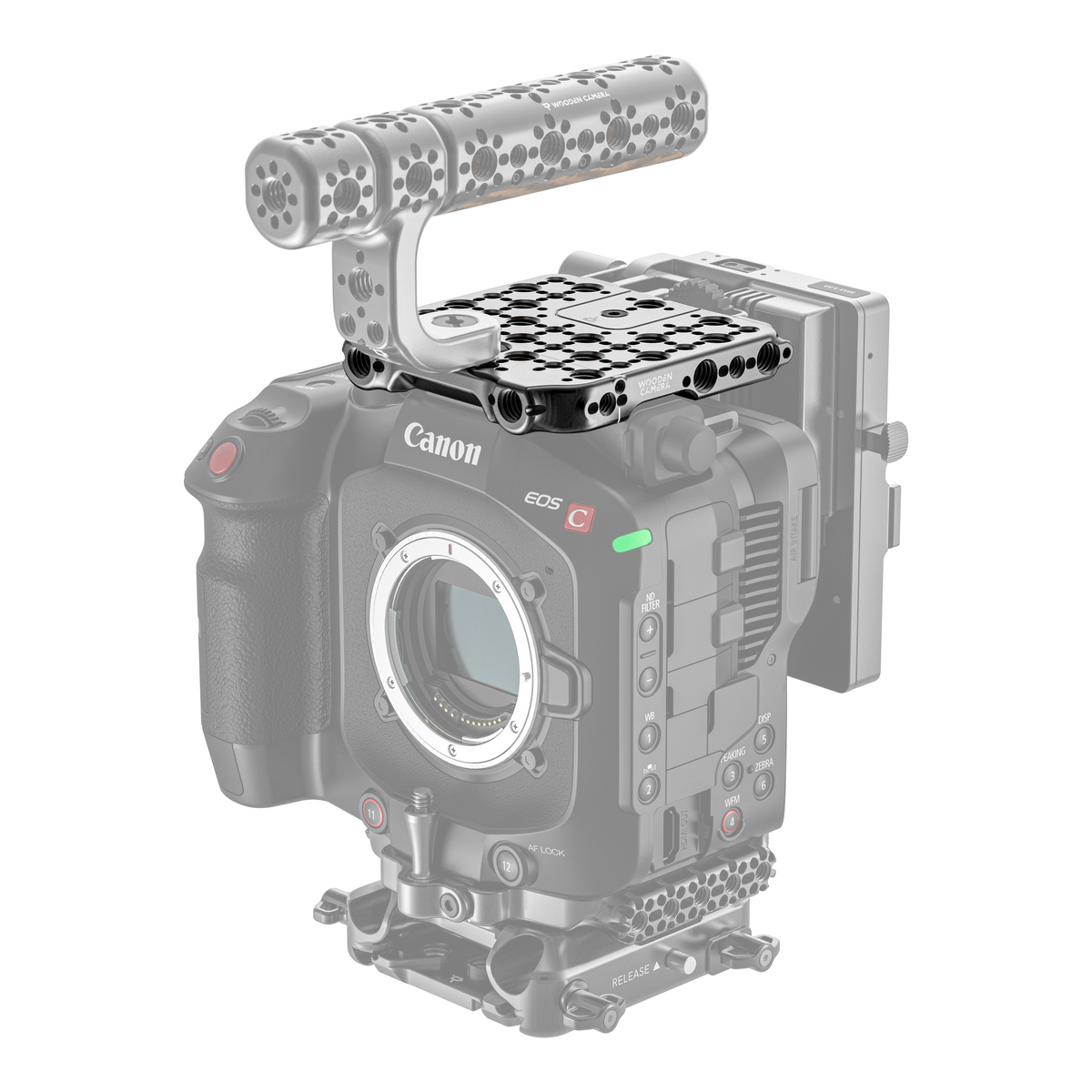 canon c80用wooden camera top plateトッププレート Top Plate for Canon EOS C80 – Wooden Camera