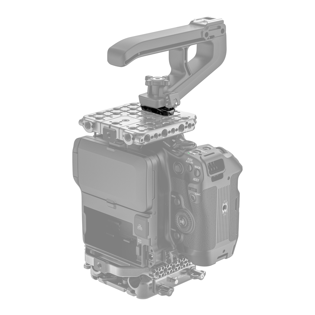 A00838 Canon 1/4"-20 Ridge Plate (Dual 3/8"-16 Mount)