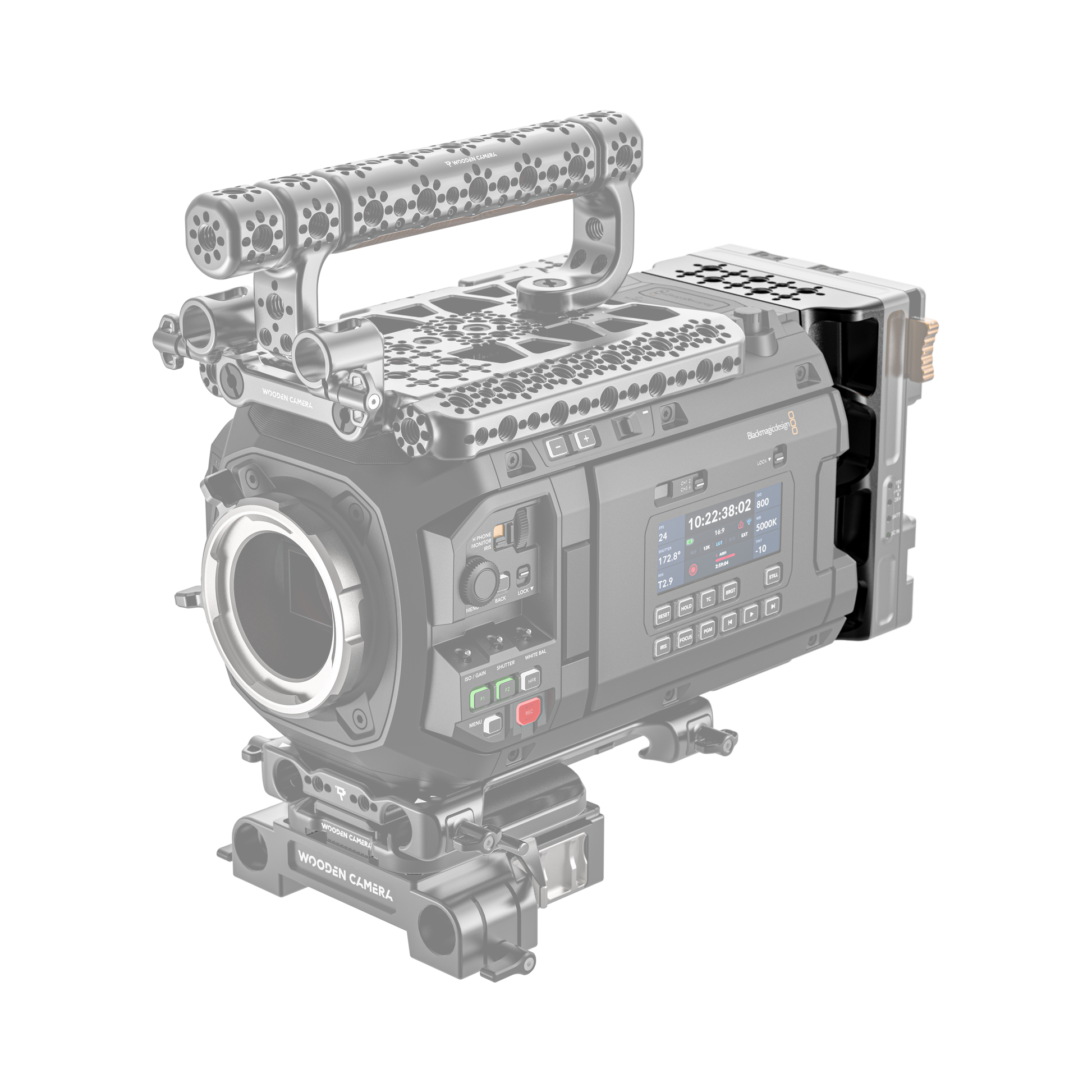 Wedge for Blackmagic URSA Cine 12K/17K – Wooden Camera