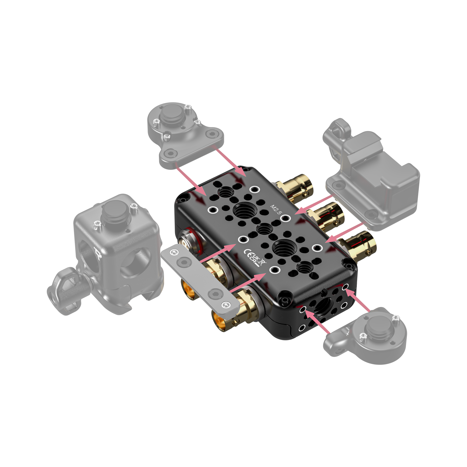 SDI Distribution Amplifier 分配器 VP-597 2x6 3G HD/SD-SDI Distribution Amplifier | Datavideo