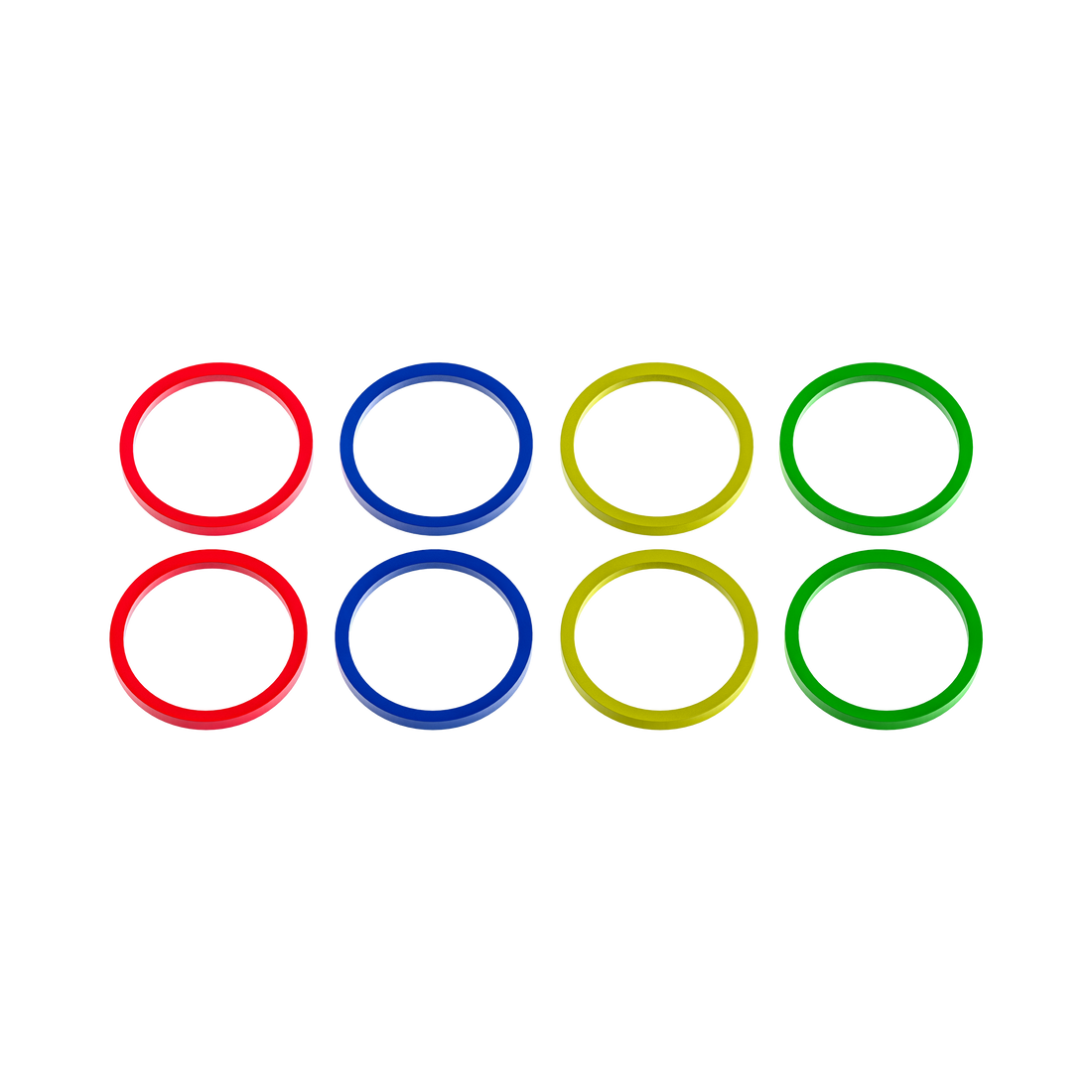 crossbar color rings