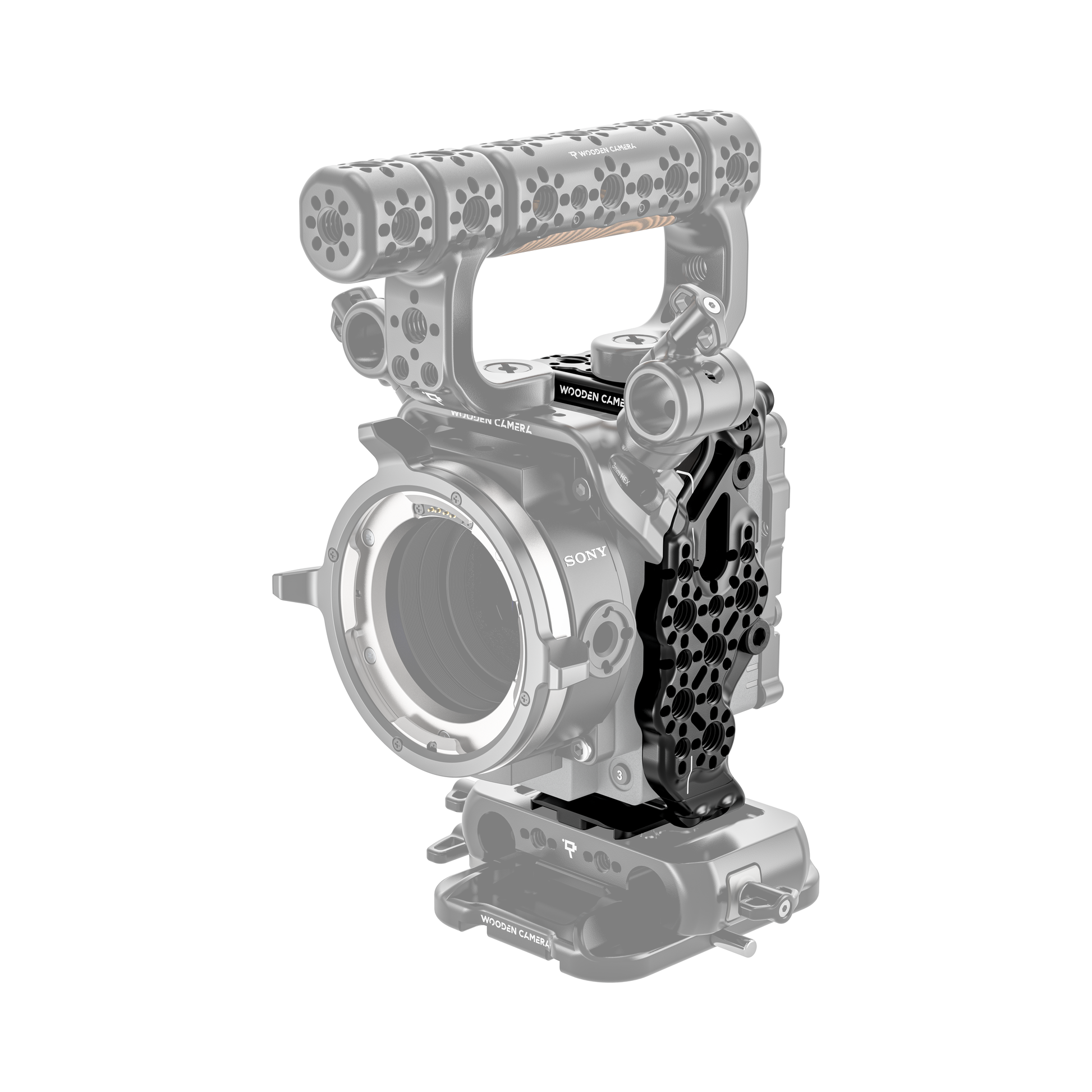 ソルオル solol ash mini zeropod レッドレンザー　セット Cage for Sony Rialto Mini – Wooden Camera