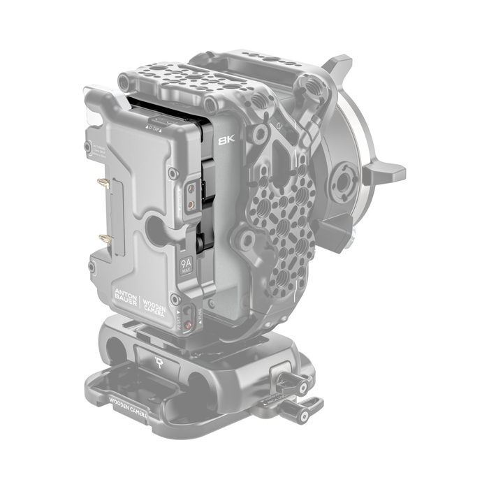 rear cheese plate on camera with battery plate