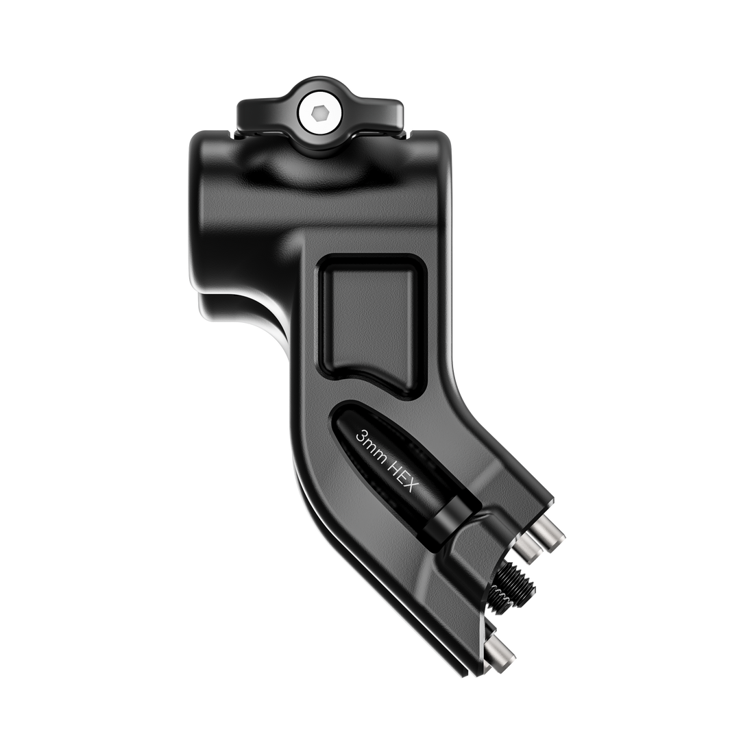 cage mount top dual rod clamp side