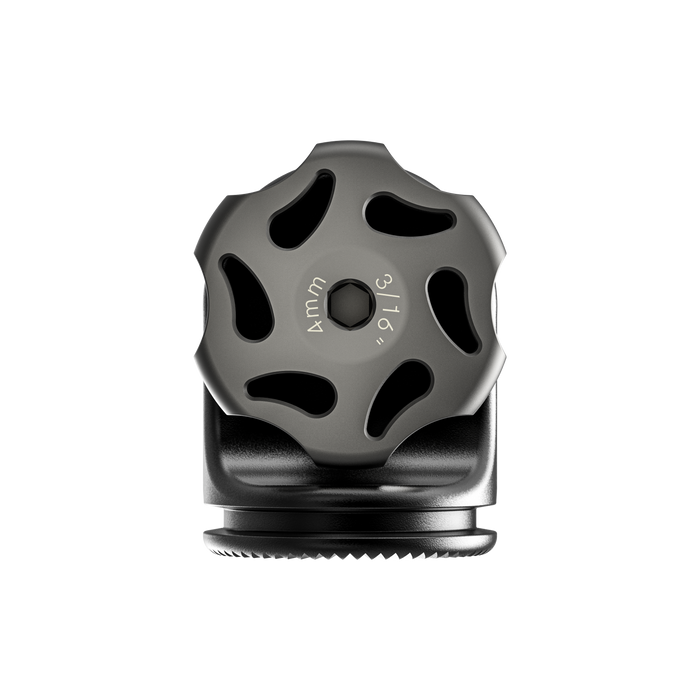 wooden camera rosette pivot front 