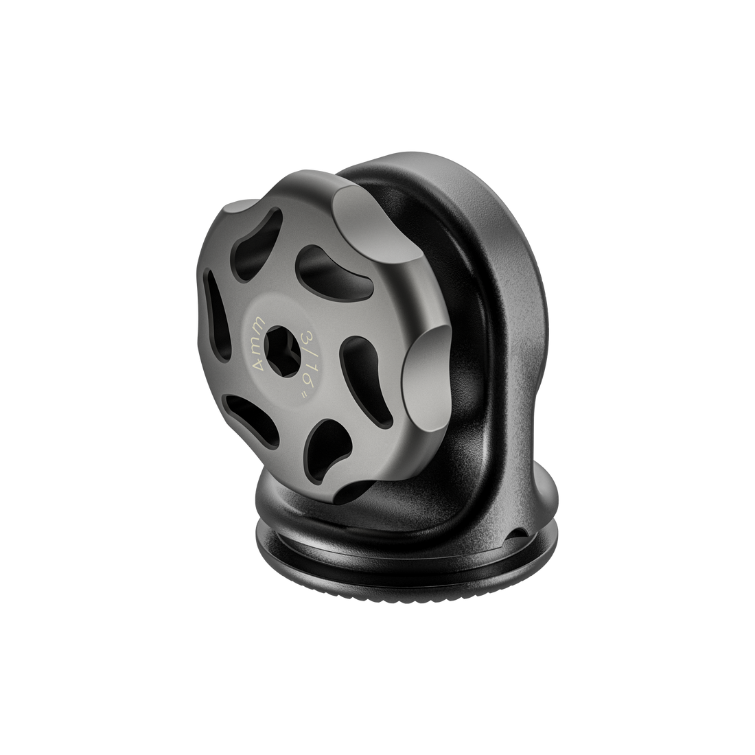 wooden camera rosette pivot angle front