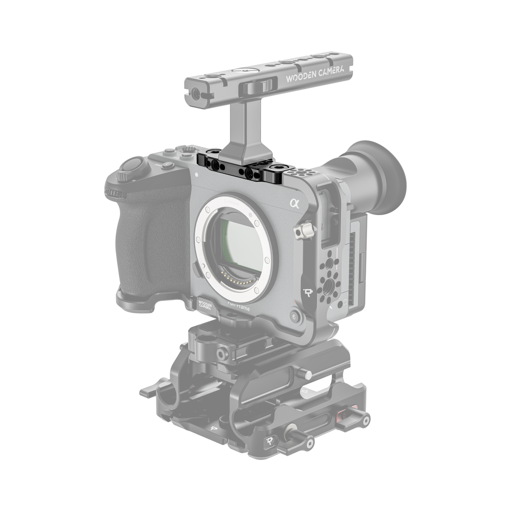 top plate for sony fx2 on camera