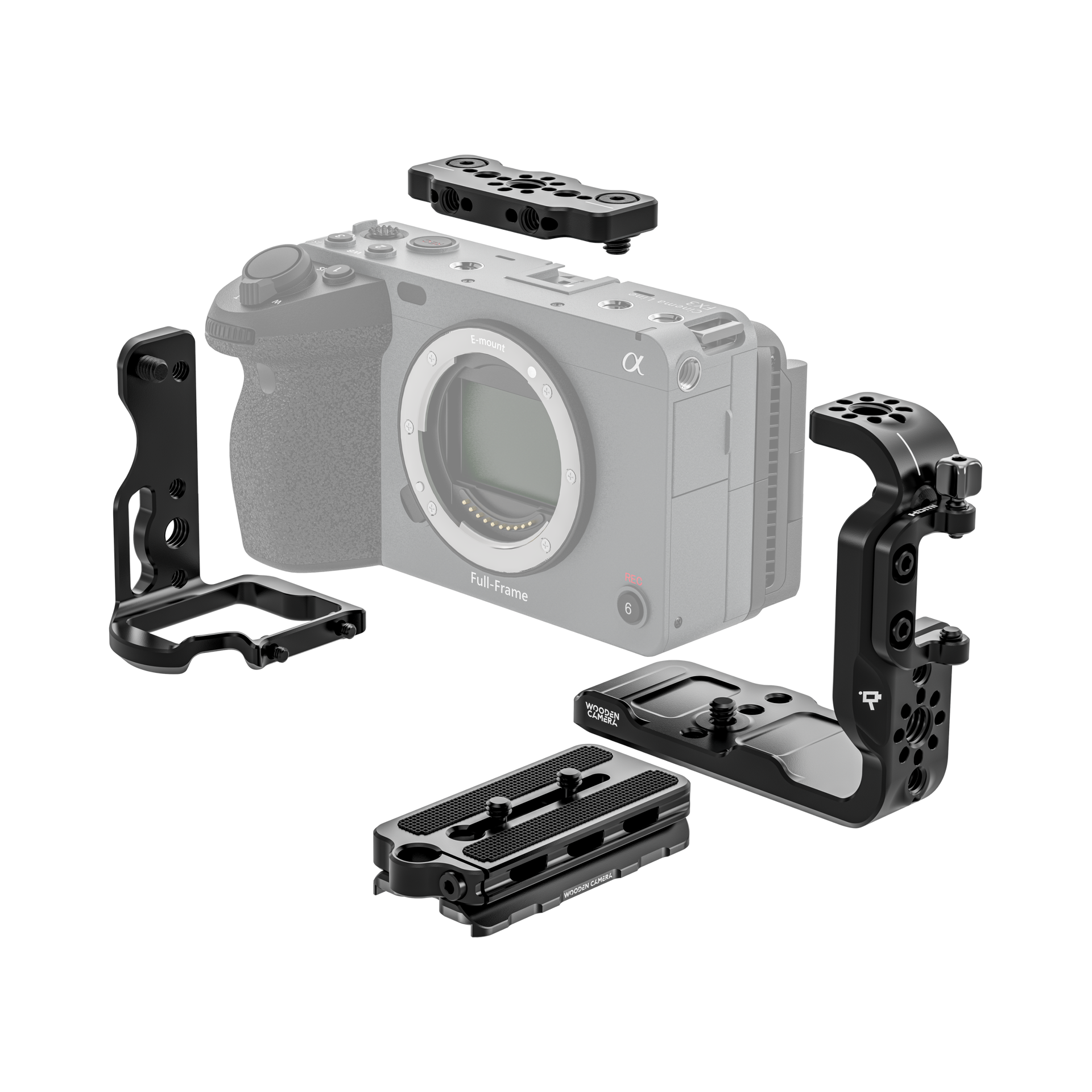 Sony FX3 Full Cage Bundle – Wooden Camera