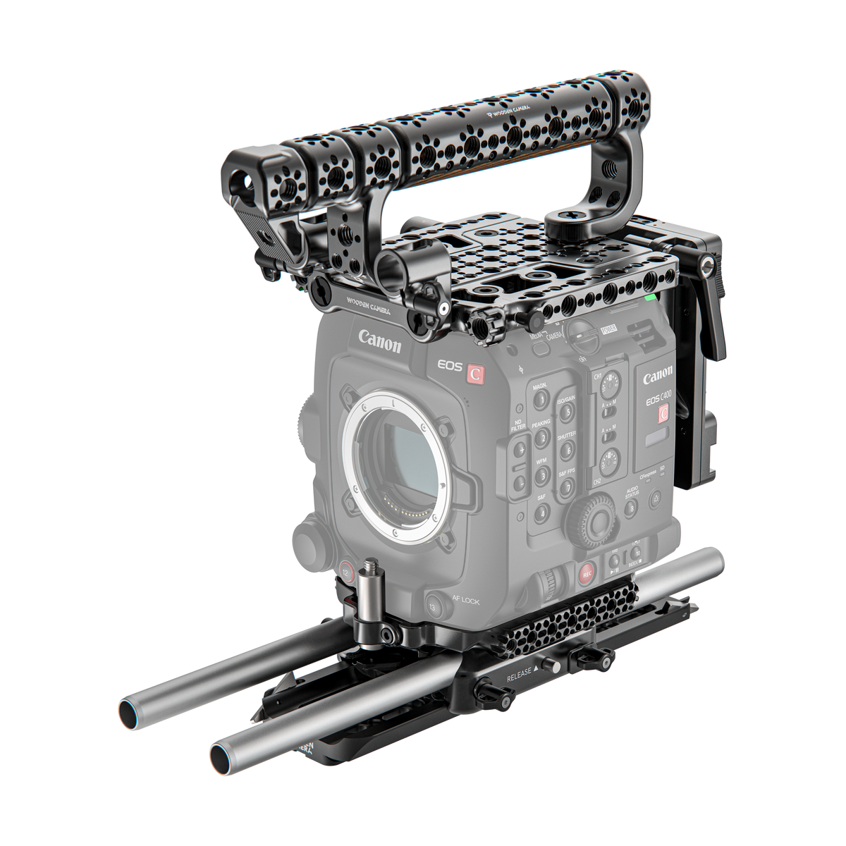 Elite Accessory Cage System for Canon EOS C400 – Wooden Camera