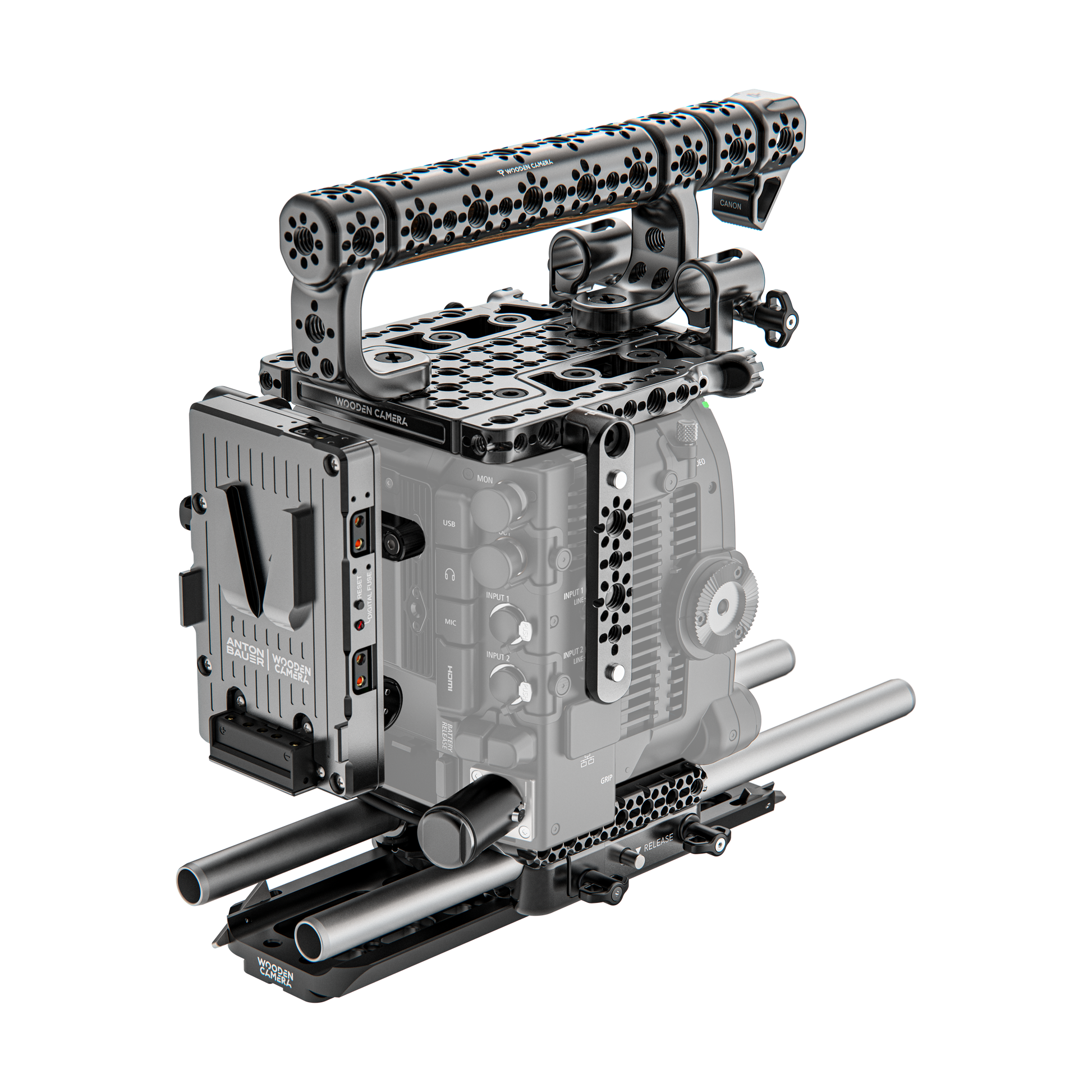 Elite Accessory Cage System for Canon EOS C400 – Wooden Camera