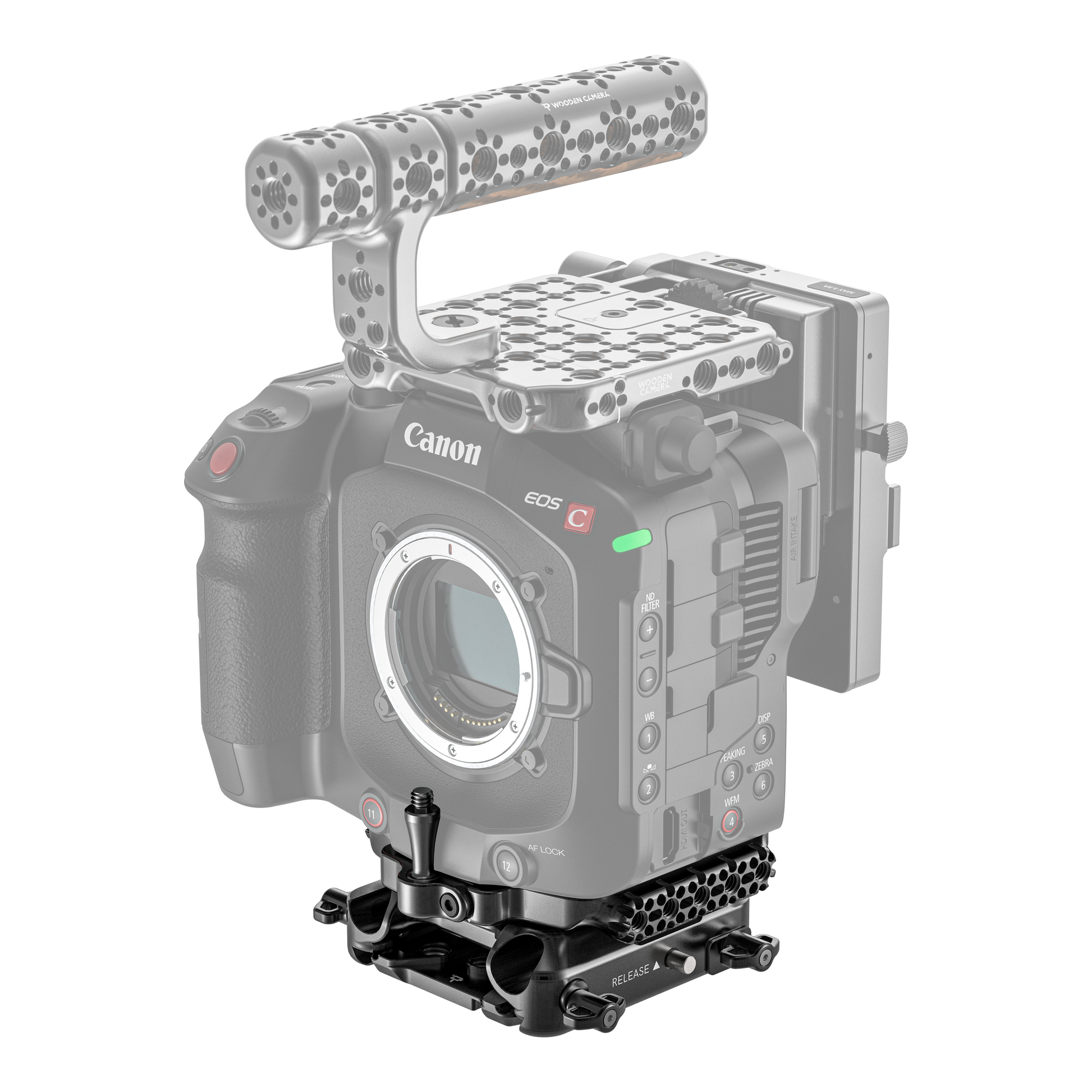 Base Plate System for Canon EOS C80 – Wooden Camera