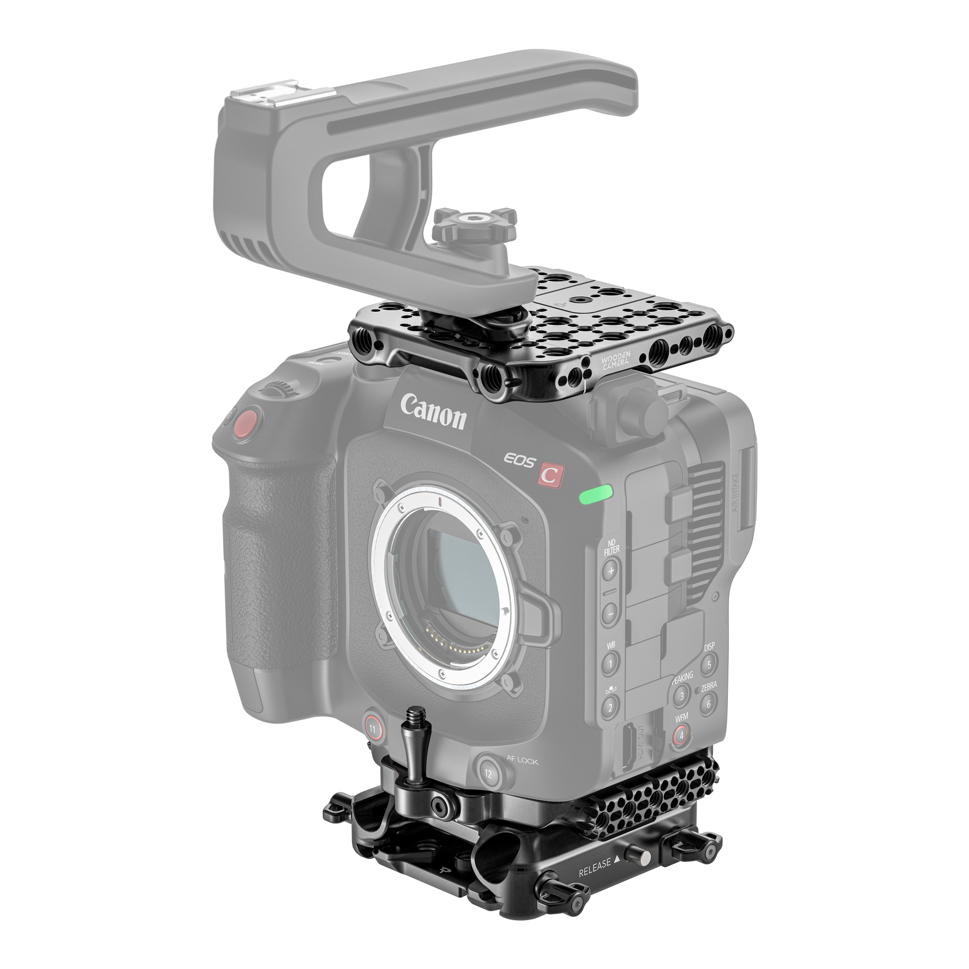 SHAPE CANON EOS C80 cage + Vマウントプレート SHAPE Canon EOS C80 Mini V-Mount Pivoting Battery Plate – SHAPE wlb