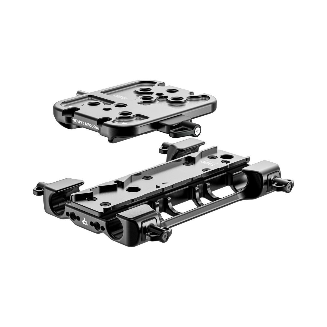 base plate system for blackmagic ursa cine 12k 17k exploded front 2