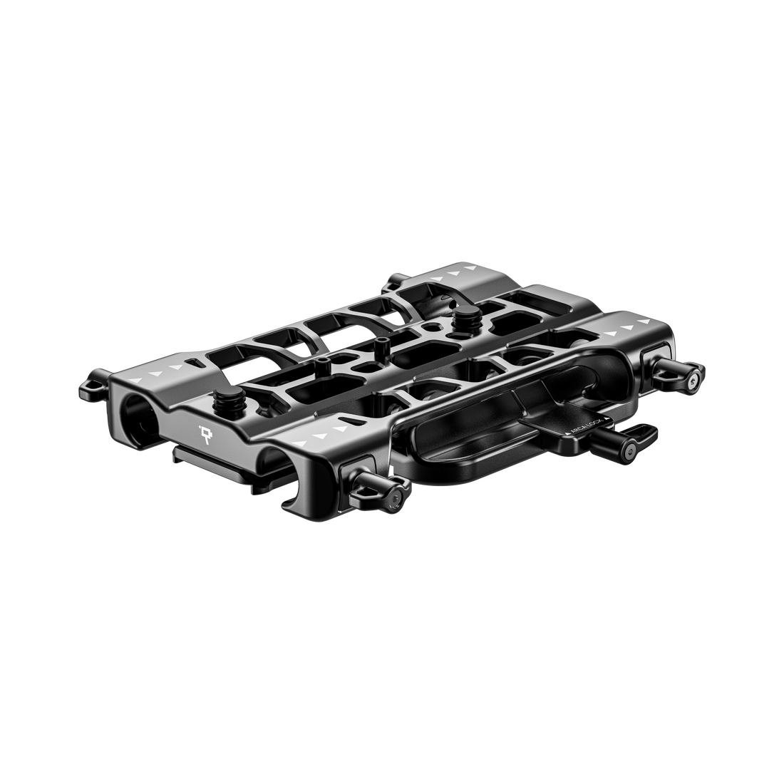 base plate system for blackmagic ursa cine 12k 17k installed back