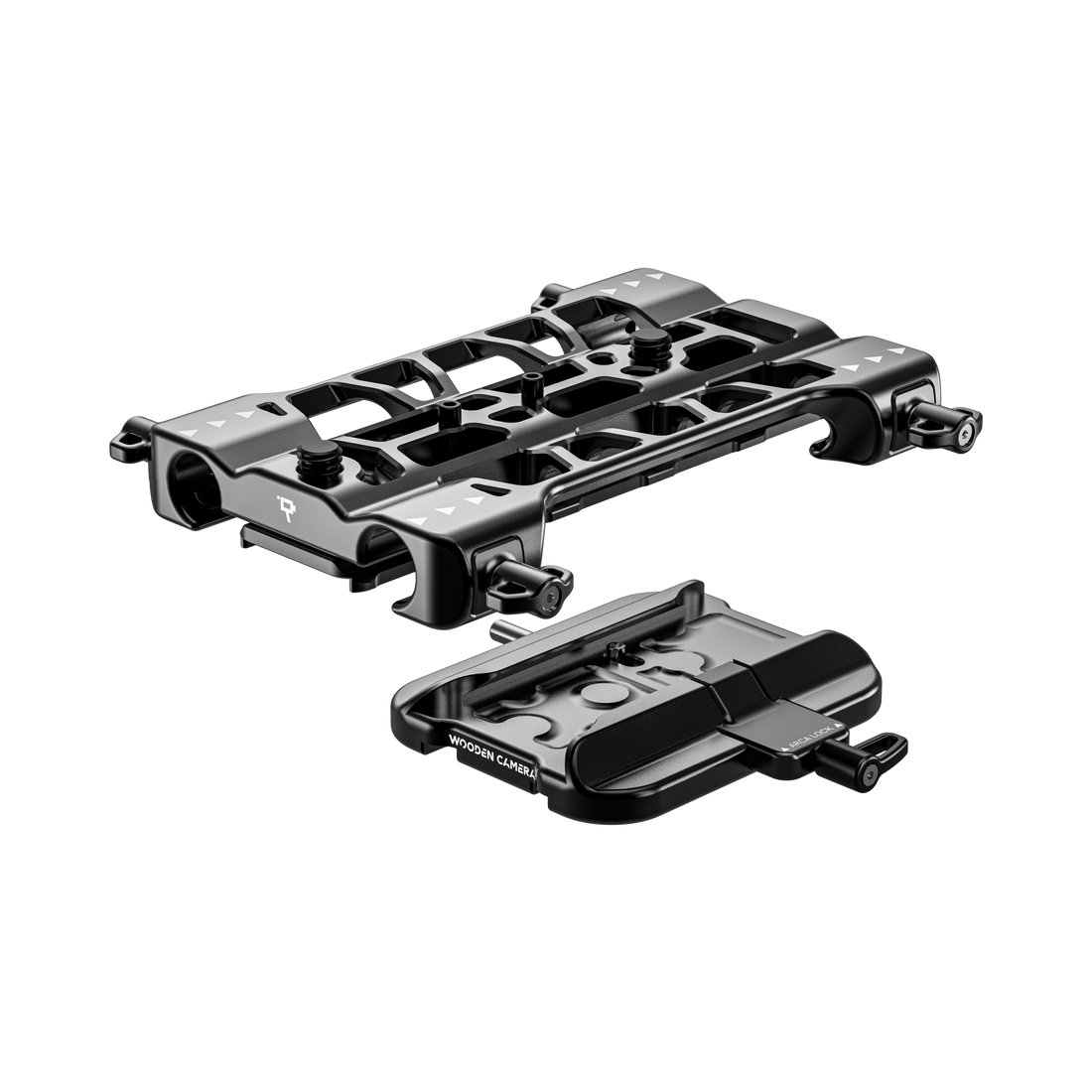 base plate system for blackmagic ursa cine 12k 17k exploded back
