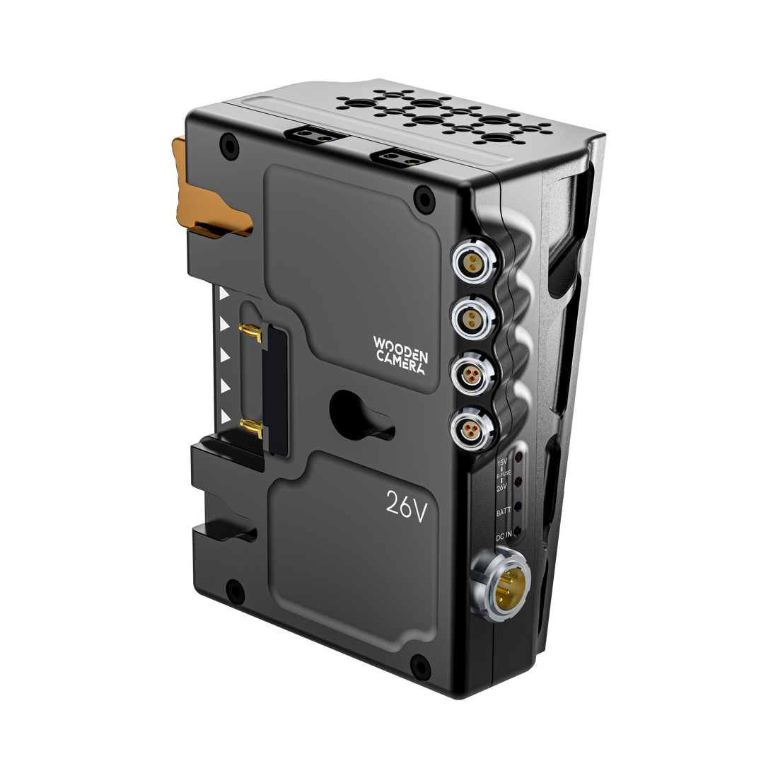 d-box power system for blackmagic ursa cine 12k 17k  front