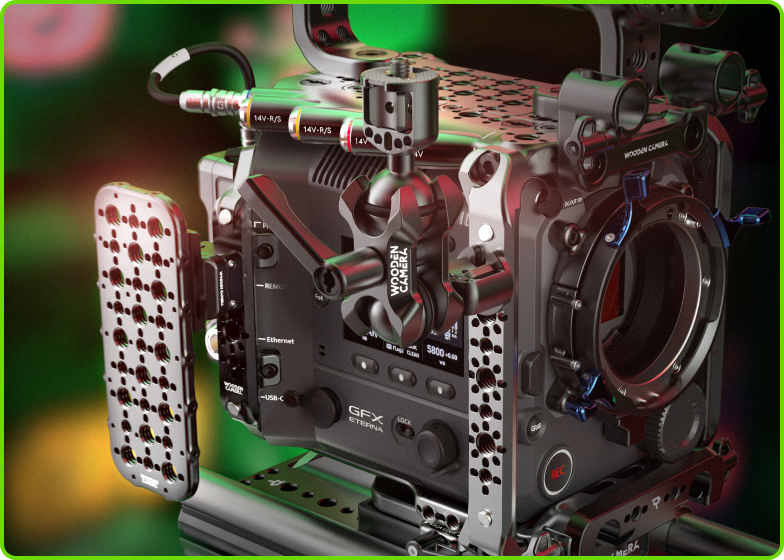 Wooden Camera Fujifilm GFX ETERNA 55 Mounting solutions