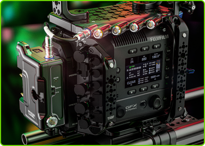 Wooden Camera Fujifilm GFX ETERNA 55 Power Distribution