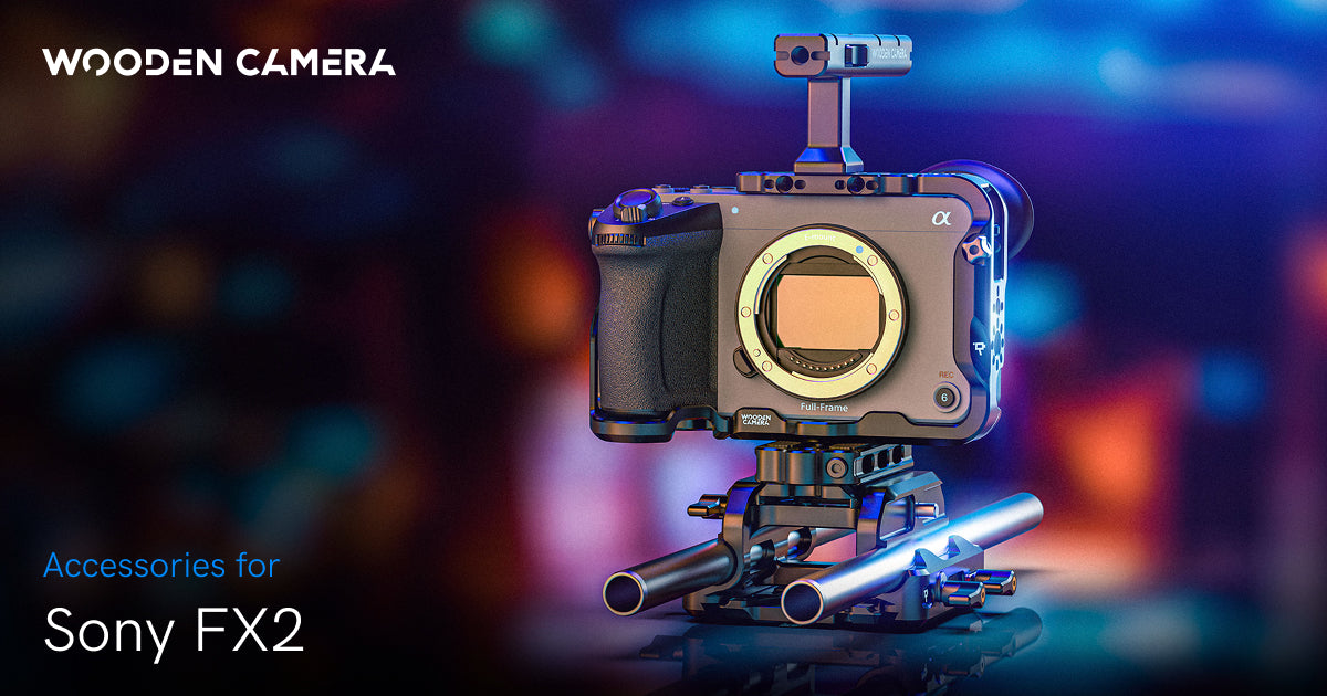 Cage for Sony FX2 and Accessories Rig | Wooden Camera