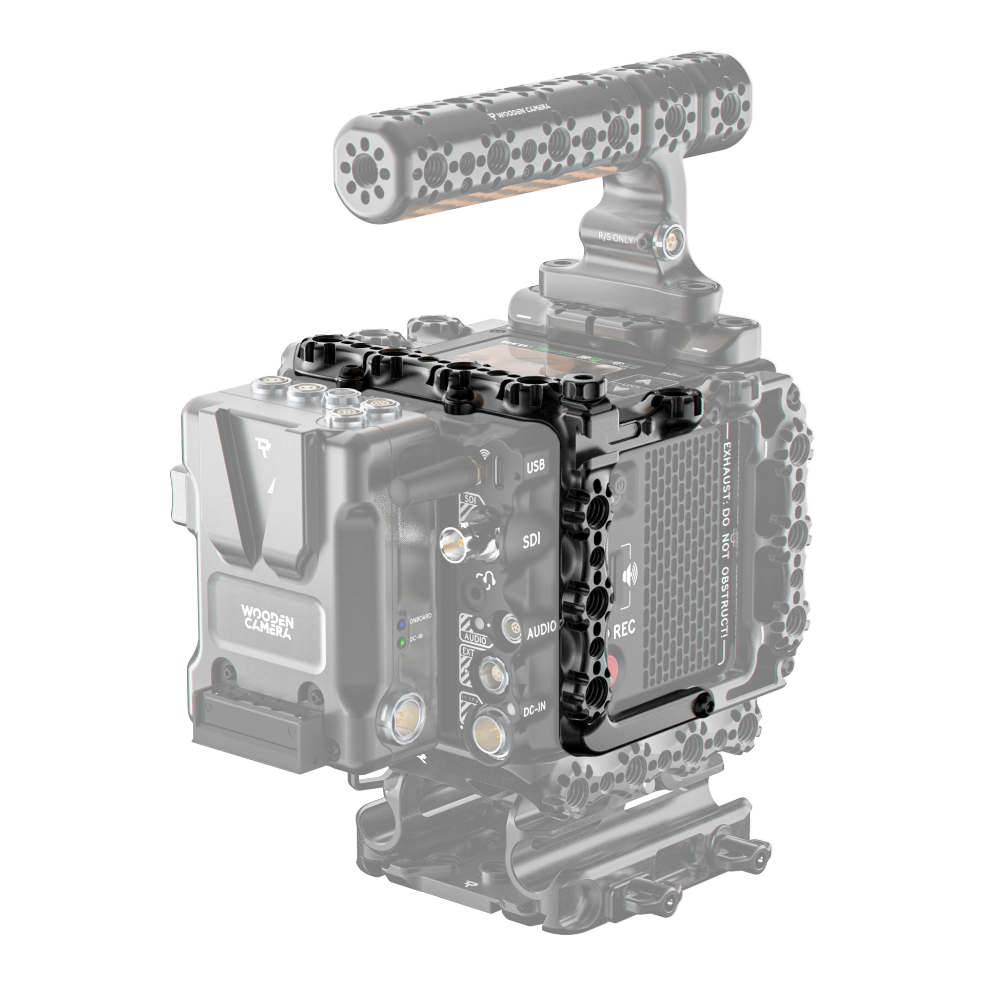 Rear Cage - Right (RED® KOMODO-X®) – Wooden Camera