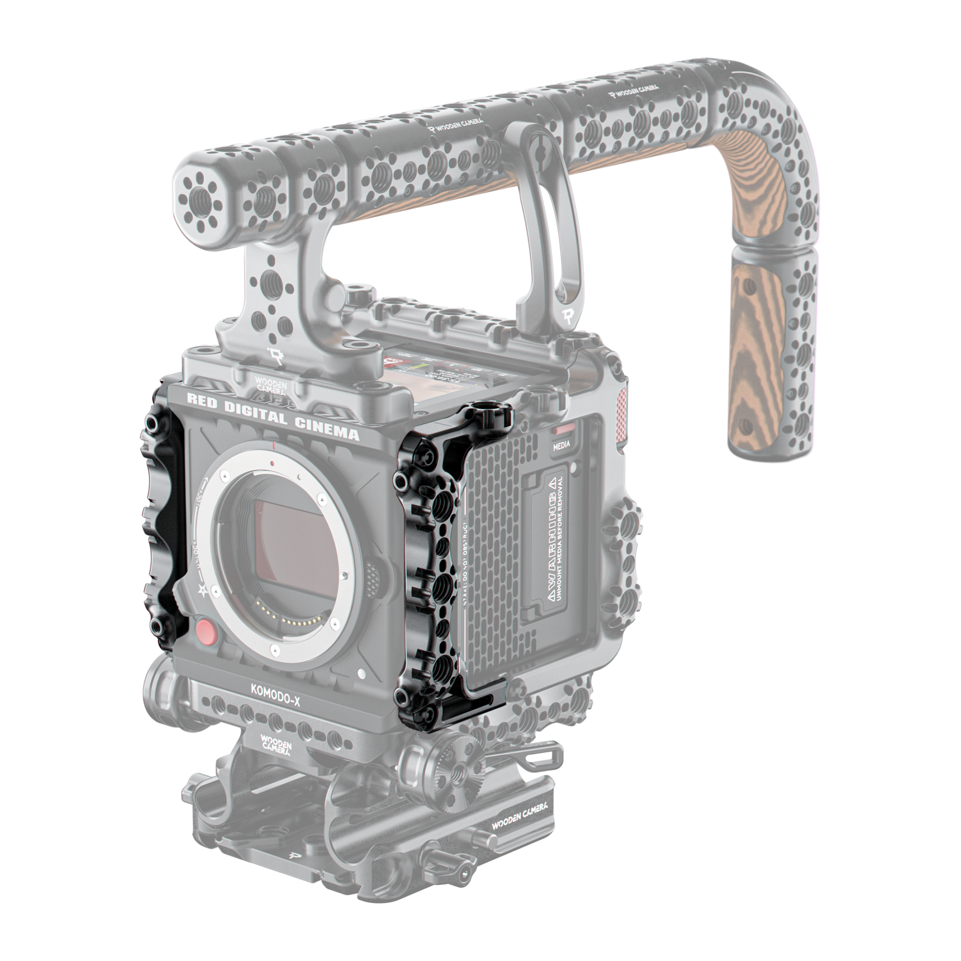 RED KOMODO サイドリブ Side Rails (RED® KOMODO®, KOMODO-X™) – Wooden Camera