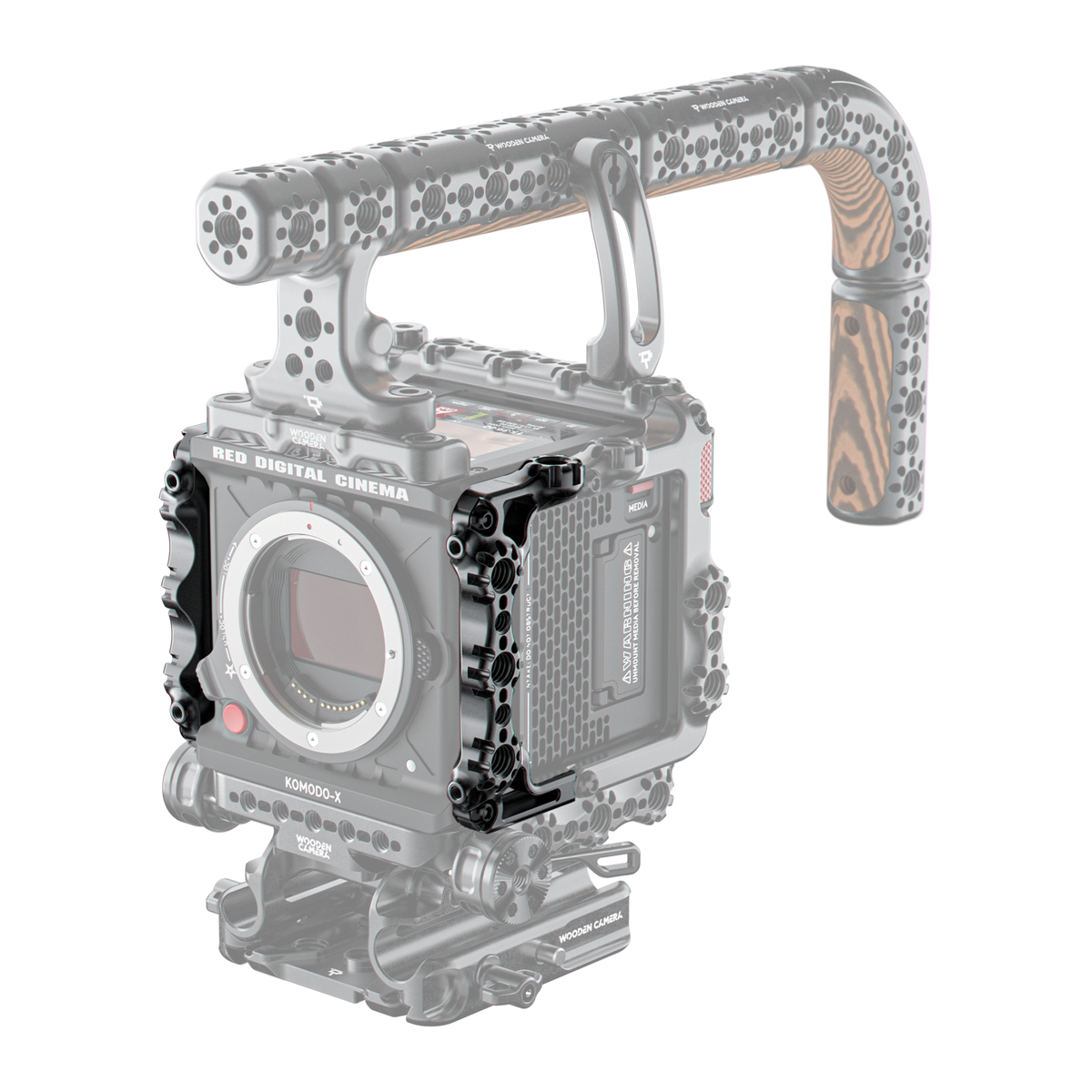 RED KOMODO サイドリブ Side Rails (RED® KOMODO®, KOMODO-X®) – Wooden Camera