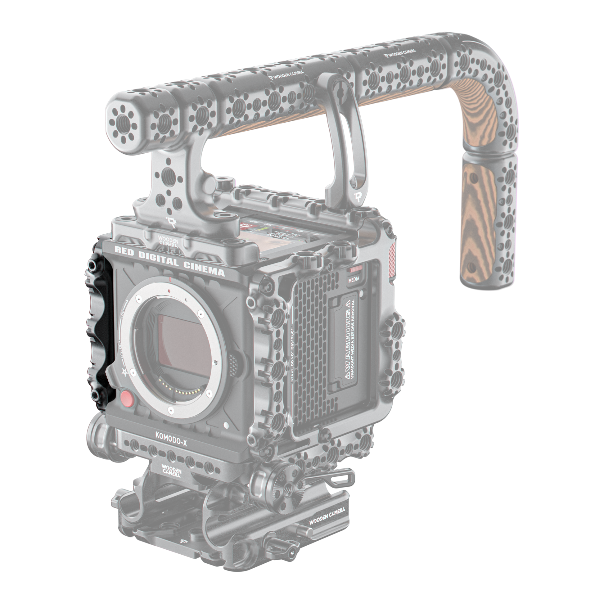 RED KOMODO サイドリブ Side Rail - Right (RED® KOMODO®, KOMODO-X™) – Wooden Camera
