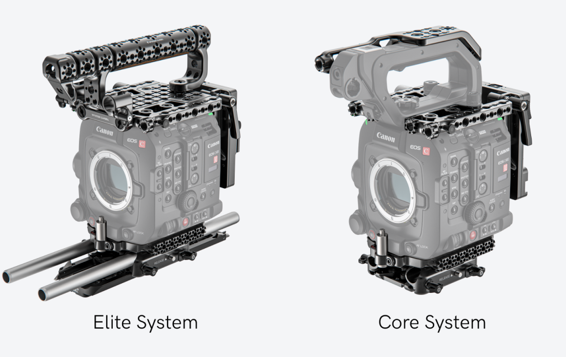 Wooden Camera Elite and Core Accessory Systems for Canon EOS C400