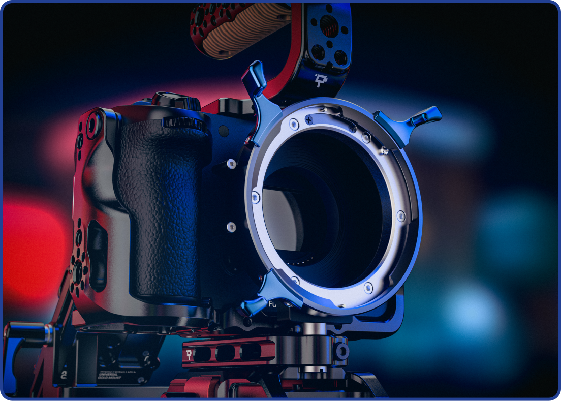 Wooden Camera PL & LPL Lens Mount Adapters for Sony FX5