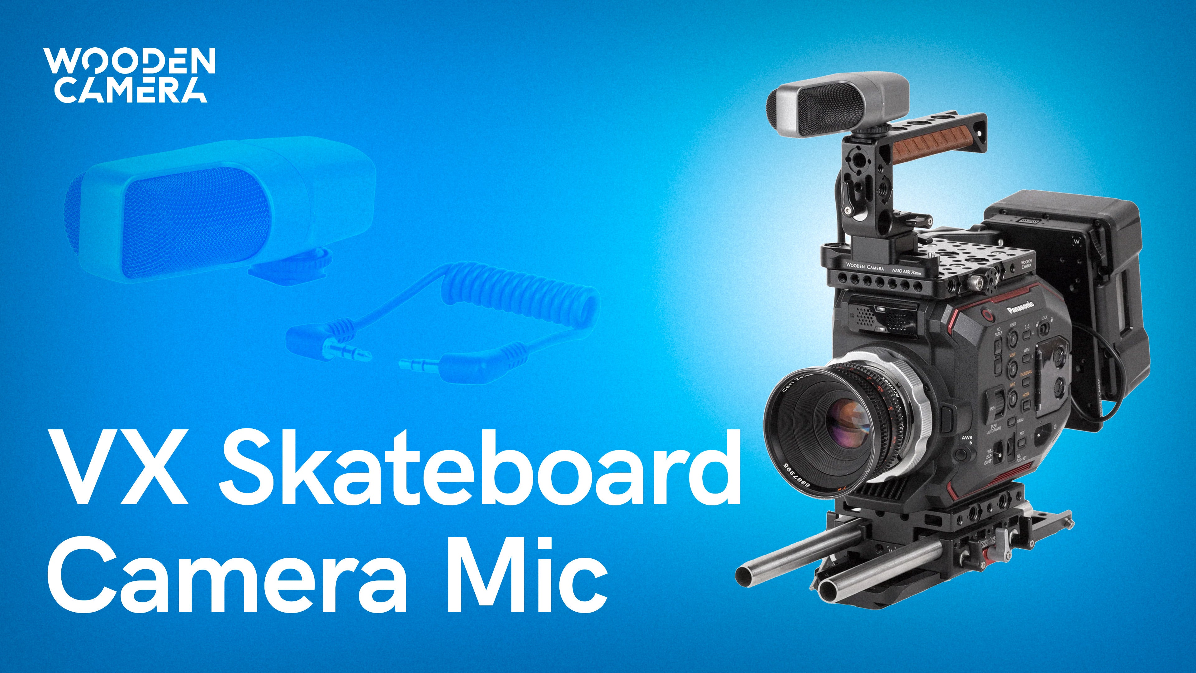 VX Skateboard Camera Mic – Wooden Camera