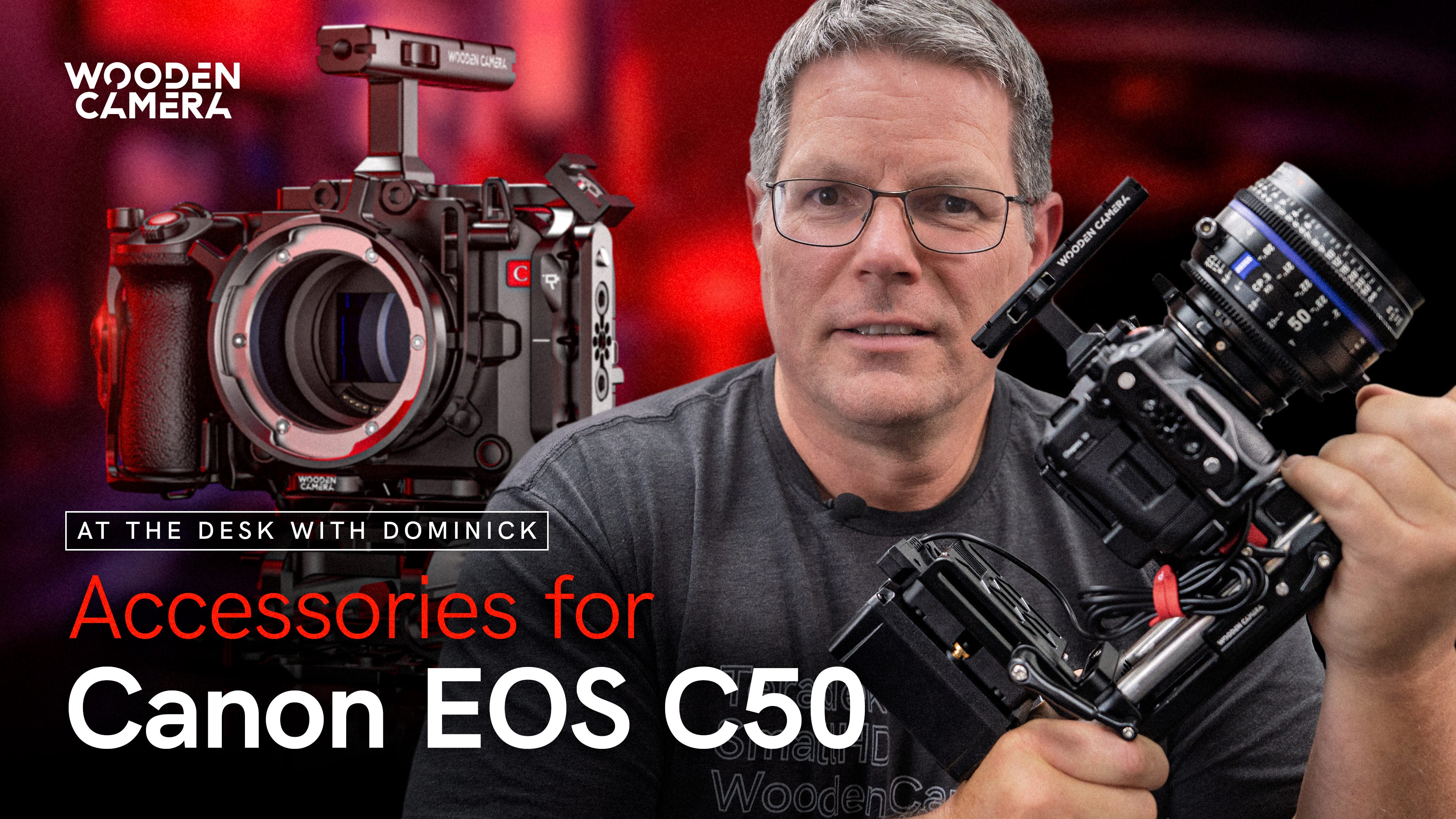 Top Plate for Canon EOS C50 – Wooden Camera