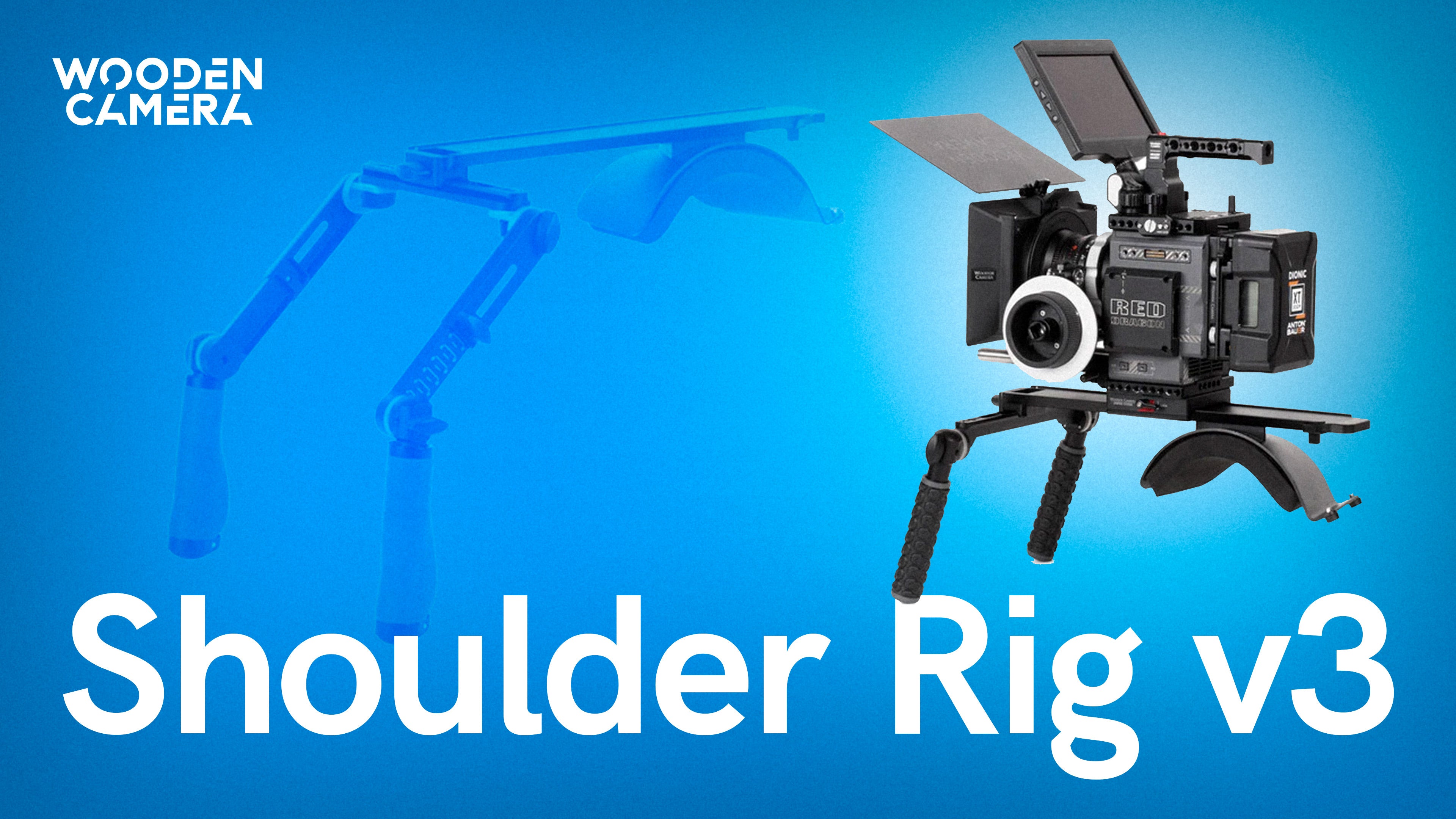 Shoulder Rig v3 (Pro) – Wooden Camera