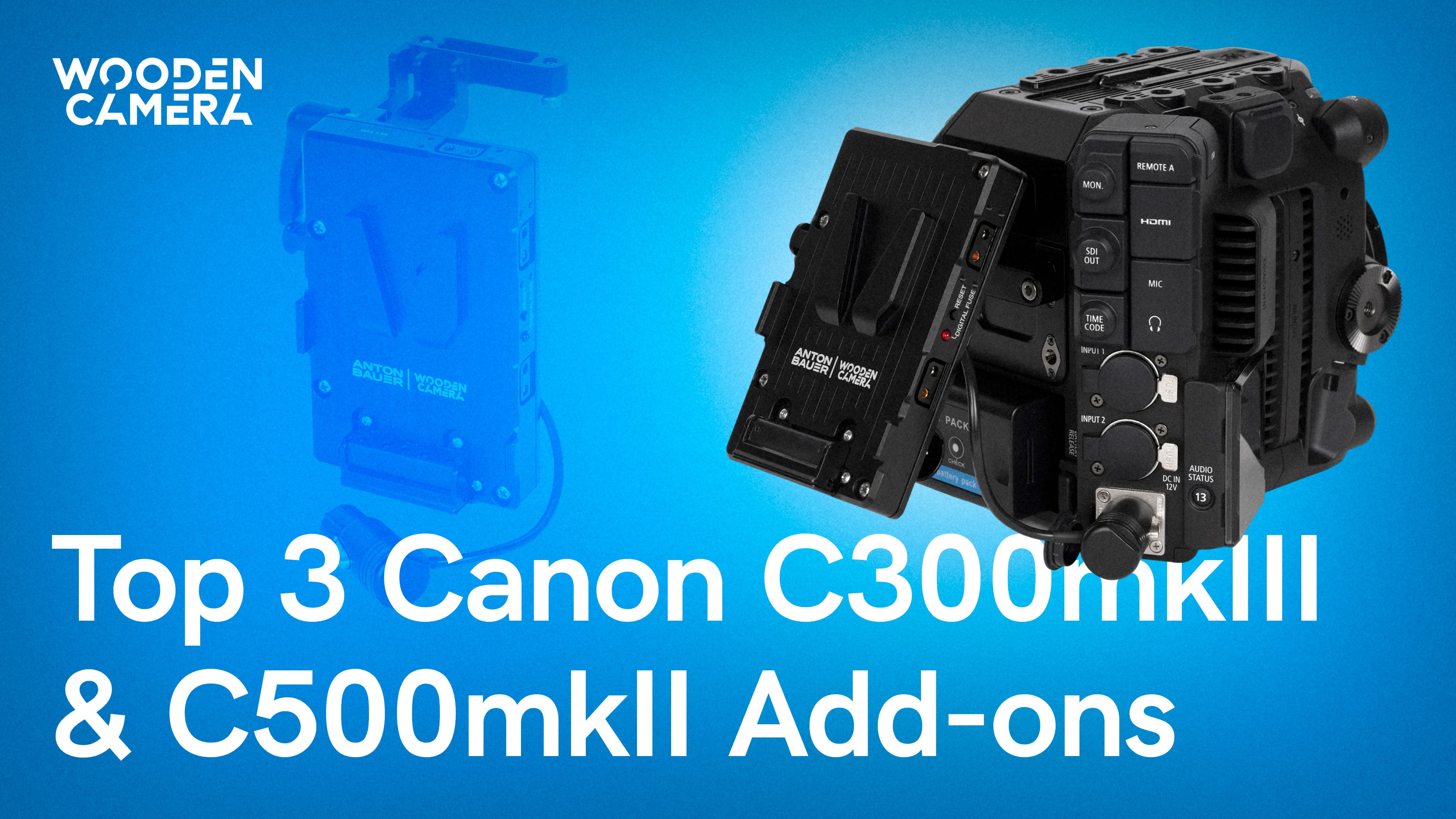 Battery Slide Pro (Canon C400, C300mkIII, C500mkII) – Wooden Camera